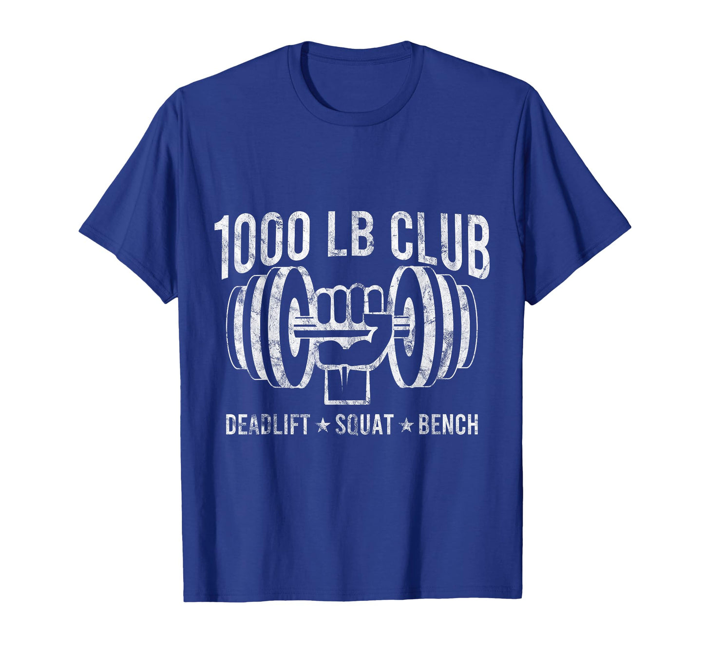 1000 LBS Club PowerLifting Muscle Bodybuilding Gift T-Shirt