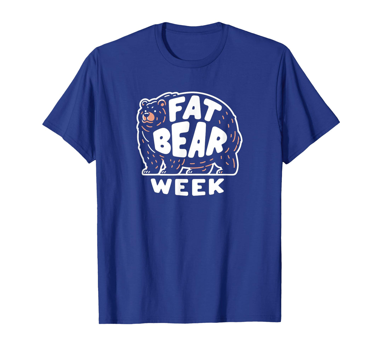 Vintage Fat Bear Week Funny Bear Lover Meme Animal T-Shirt