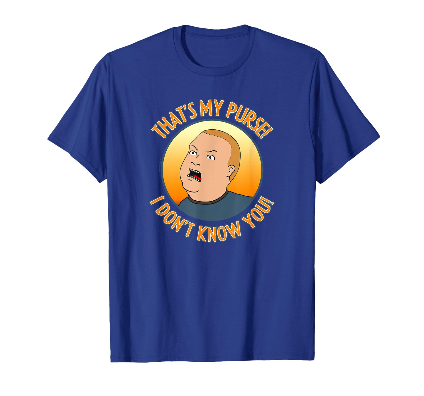 King of the Hill Bobby That's My Purse Yell Cartoon T-Shirt