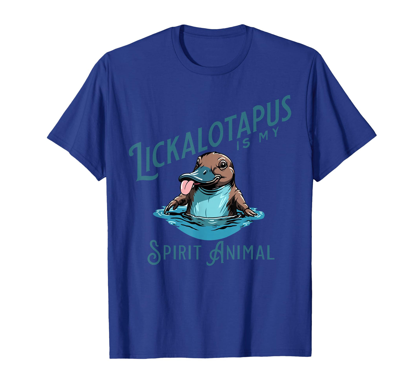 Vintage Funny Lickalottapus Is My Spirit Animal Lovers Meme T-Shirt