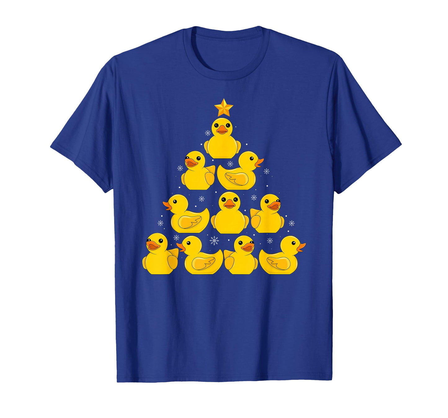 Rubber Duck Xmas Sweater Funny Rubber Duck Christmas Tree T-Shirt