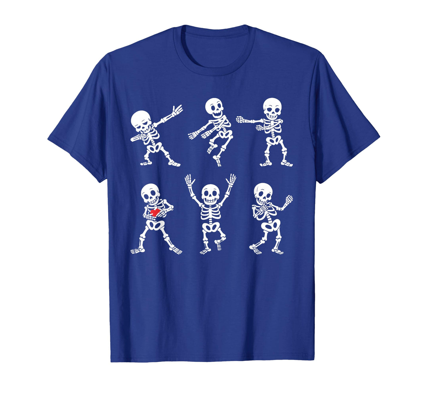 Dancing Skeleton Funny Halloween Costume Dab Dance Boys Kids T-Shirt