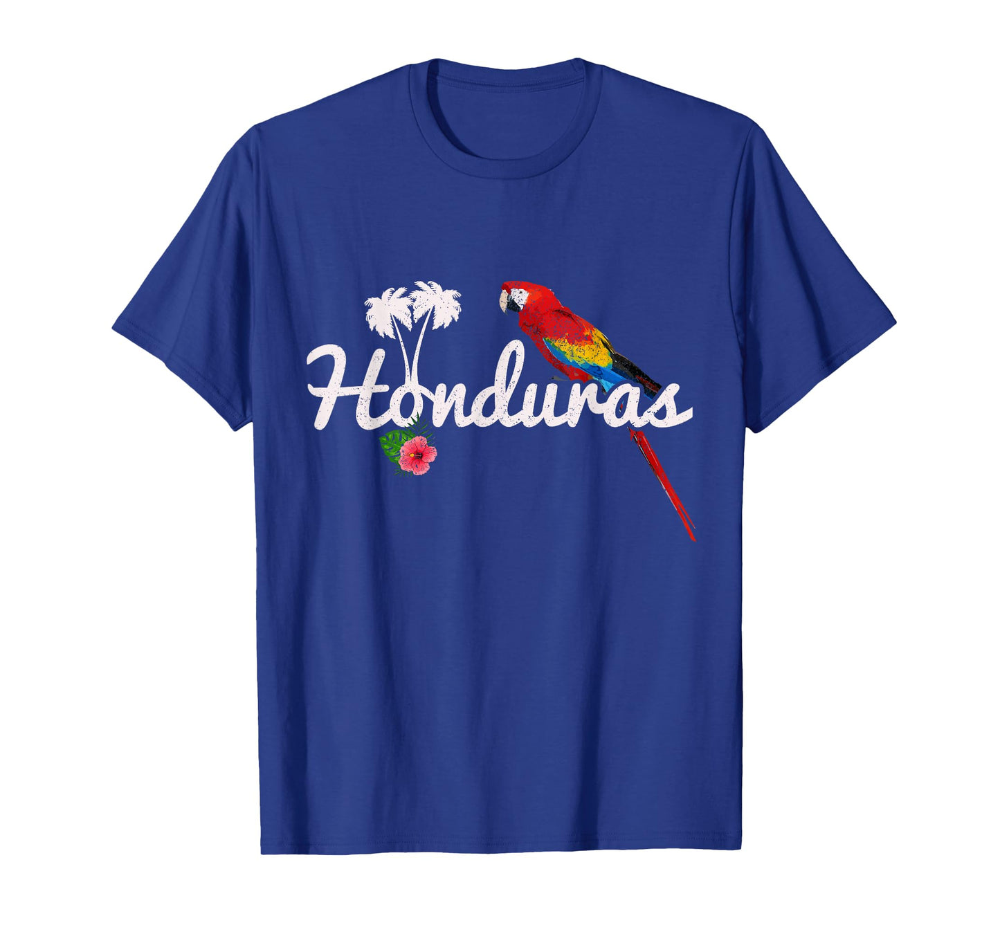 Honduras Parrot Macaw Vintage Pride Honduran Souvenir T-Shirt