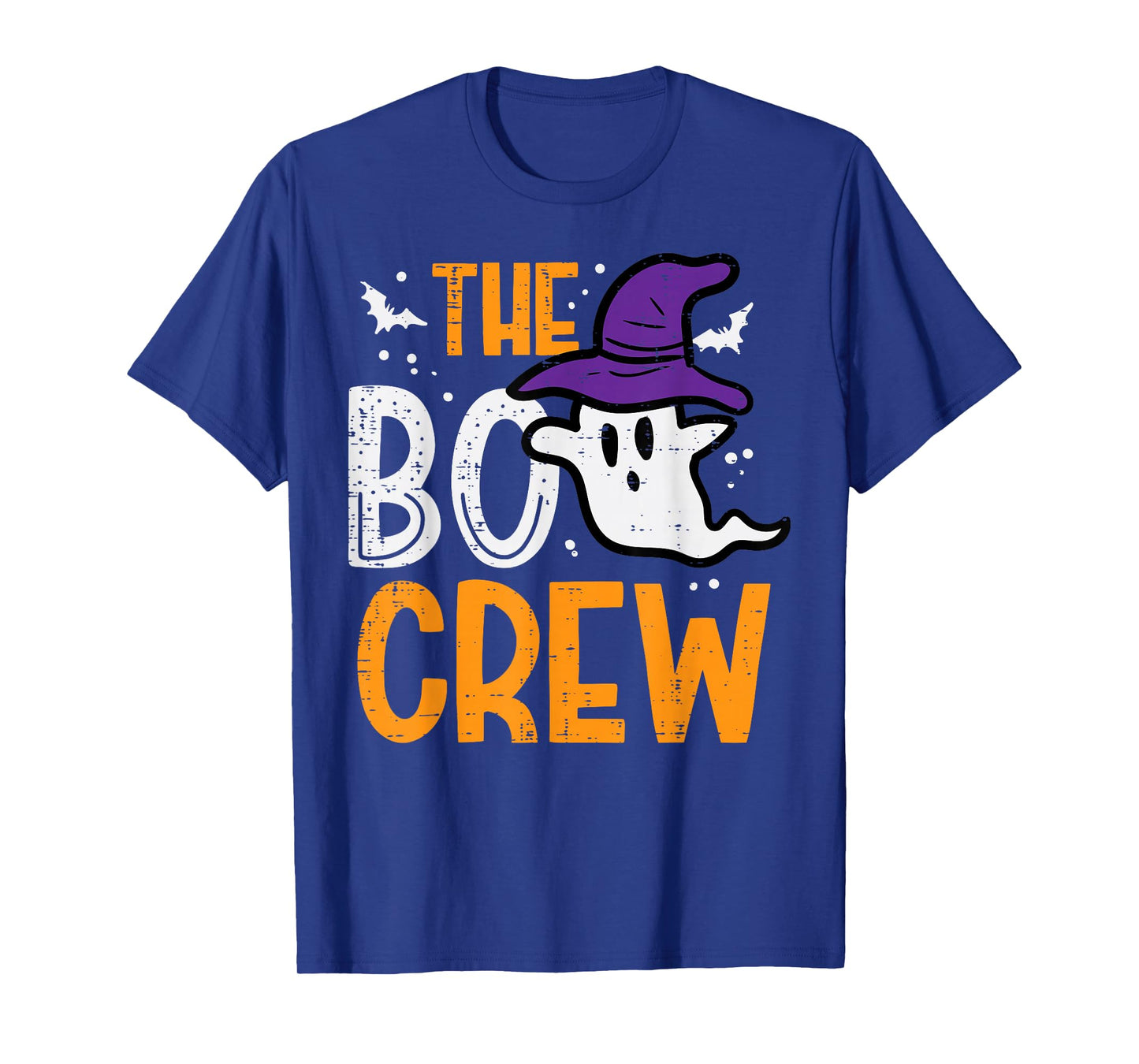 Halloween Ghost The Boo Crew Costume Matching Women Kids Men T-Shirt