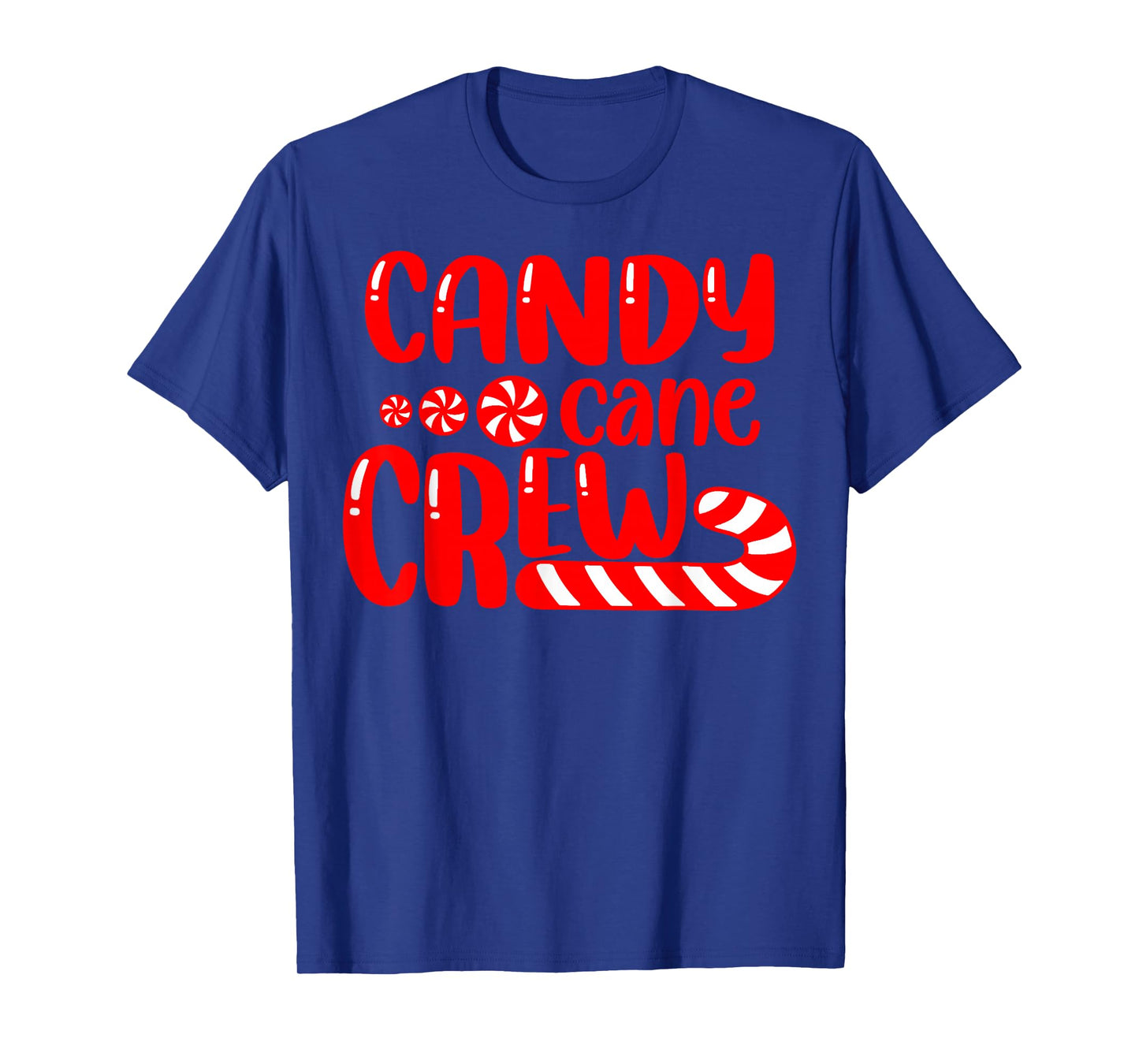 Funny Matching Family Christmas Candy Cane Crew Black Crew Neck T-Shirt, Small, Short Sleeve, Unisex-Adult, Holiday, Casual Wear, Family, Candy Lovers