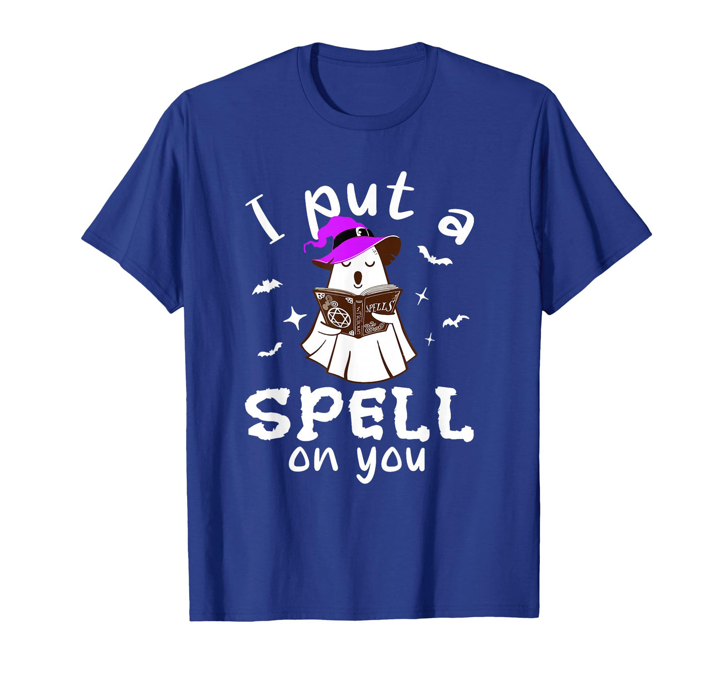 I Put A Spell On You Ghost Halloween T-Shirt