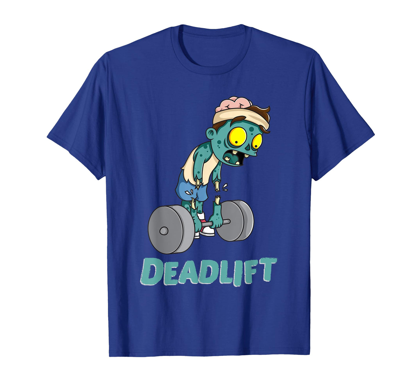Zombie Workout Shirt Deadlift Gym Fitness Gift For Men Women T-Shirt