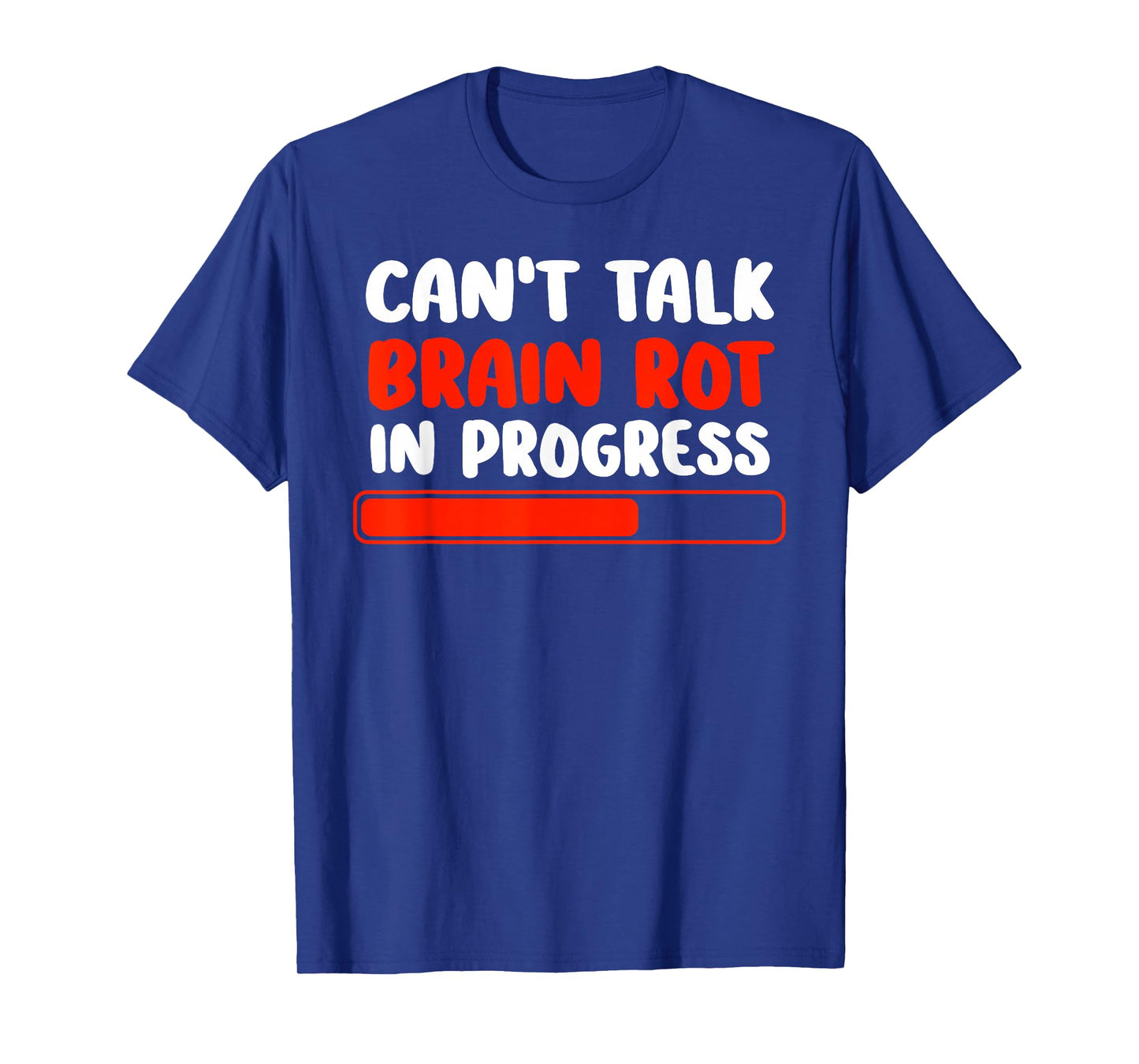 Brain Rot Shirt For Kids Brainrot Meme Funny Gamers Boys T-Shirt