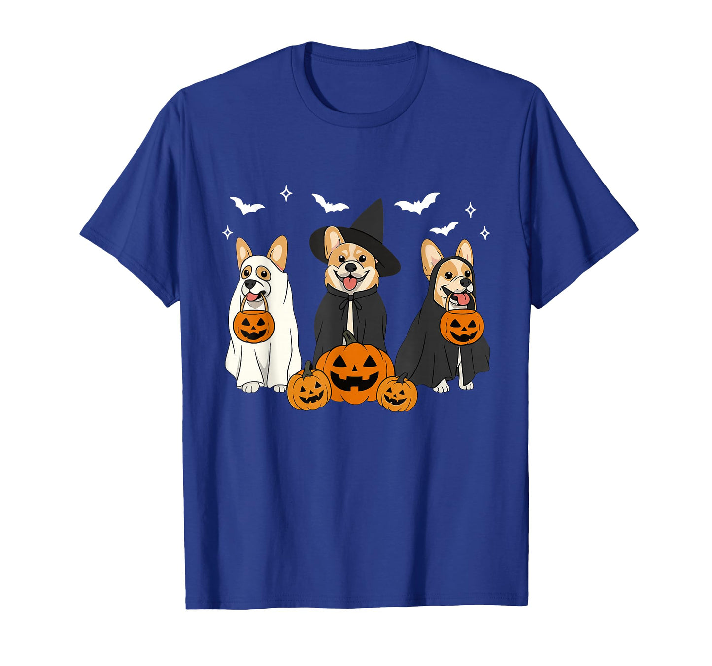 Witch Corgi Halloween Corgi Ghost Corgi Dog Mom Dog Lover T-Shirt