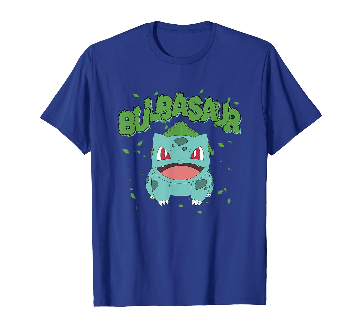 Pokémon Epic Bulbasaur Smiling Grass Type Big Chest Poster T-Shirt
