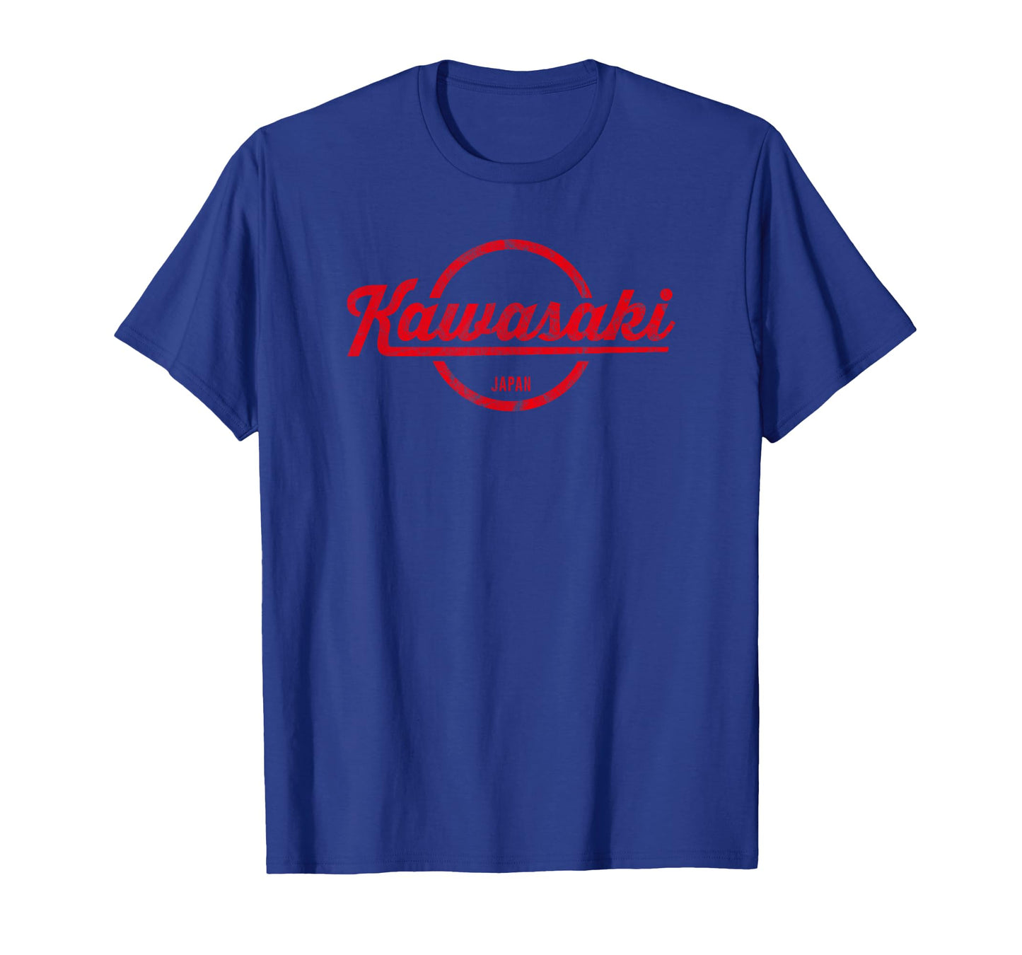 Kawasaki Red Vintage Design for Men and Women T-Shirt
