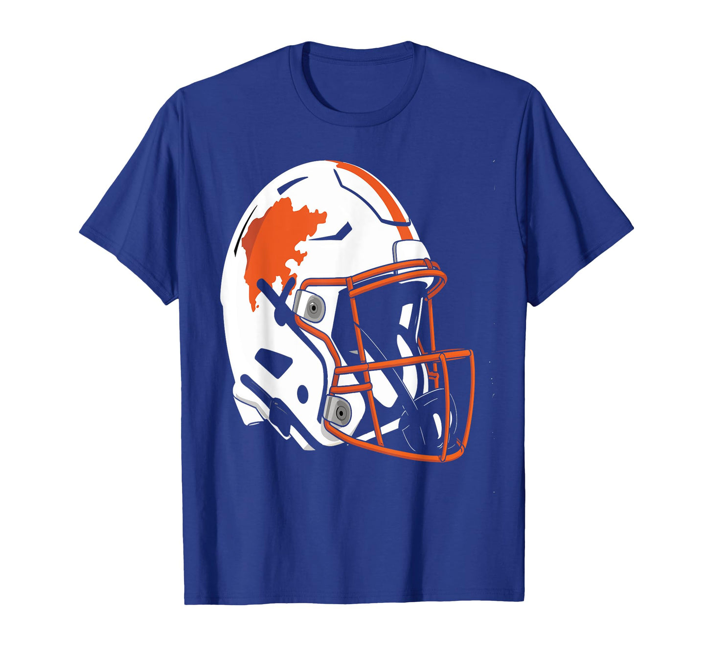 Vintage Football Helmet Retro Sports Fan Tee T-Shirt