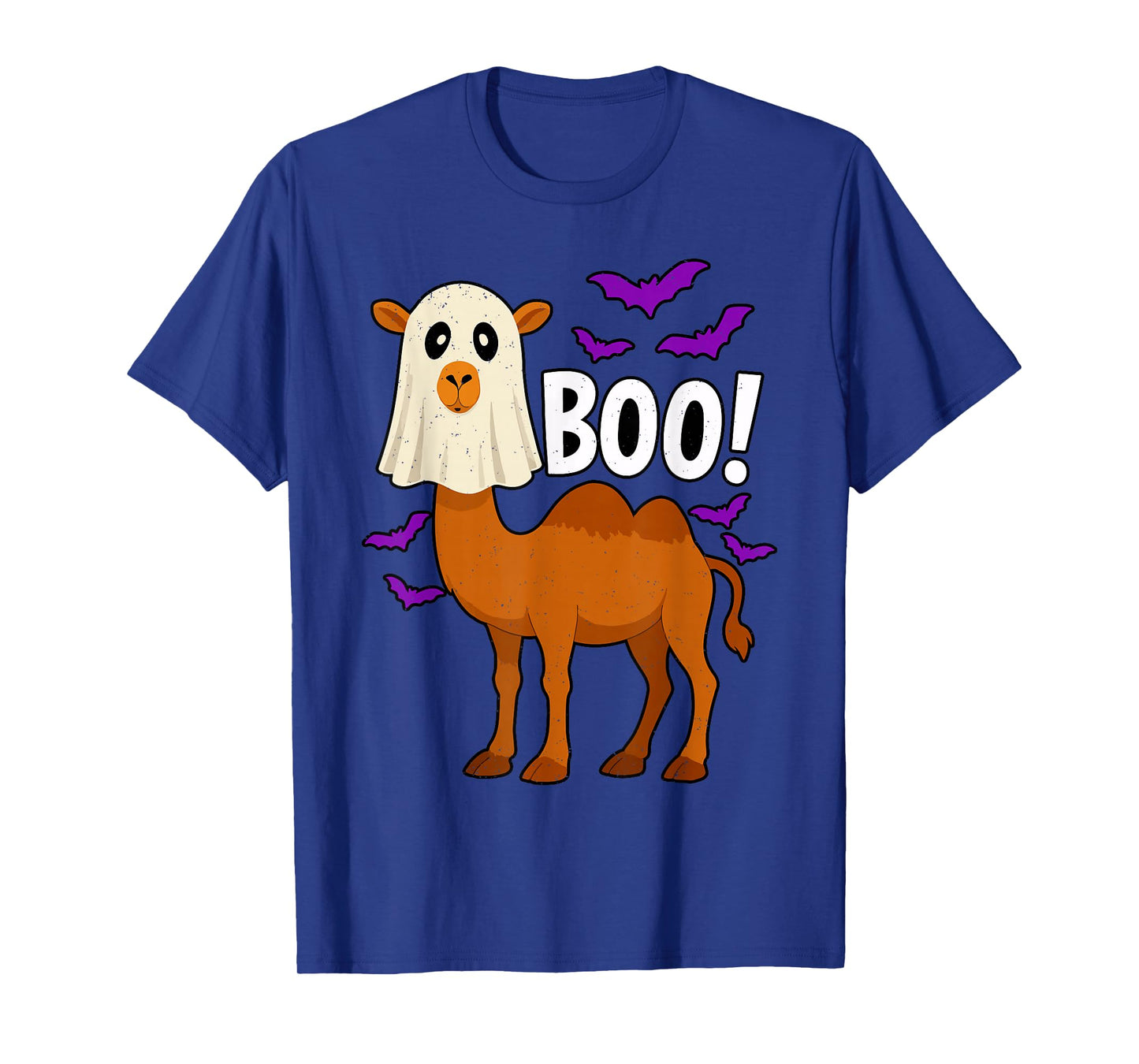 Boo Ghost Camel Halloween Funny Zoo Animal Wildlife Spooky T-Shirt
