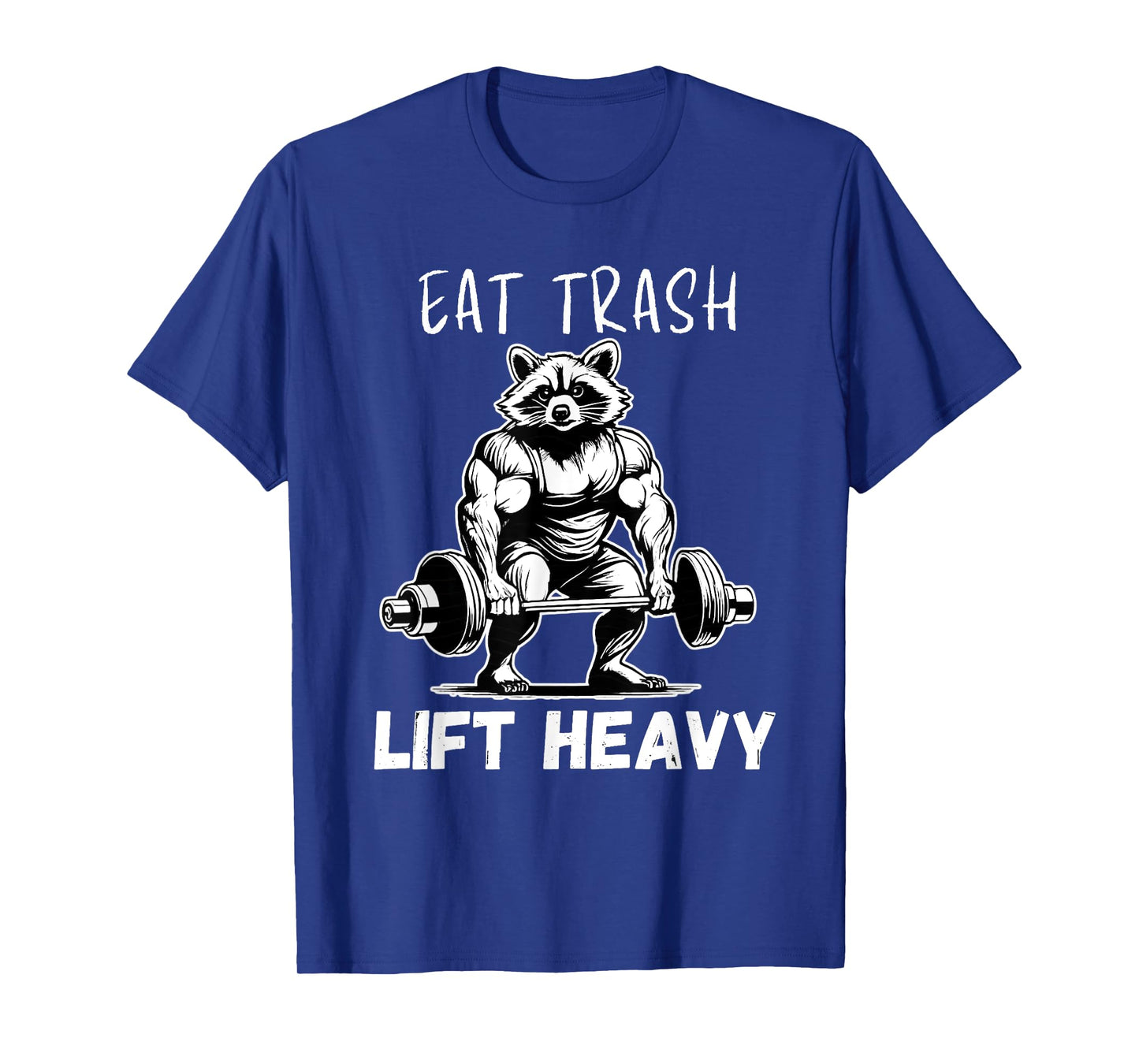 Urban Empyre Raccoon Bodybuilder x Eat Trash Lift Heavy T-Shirt