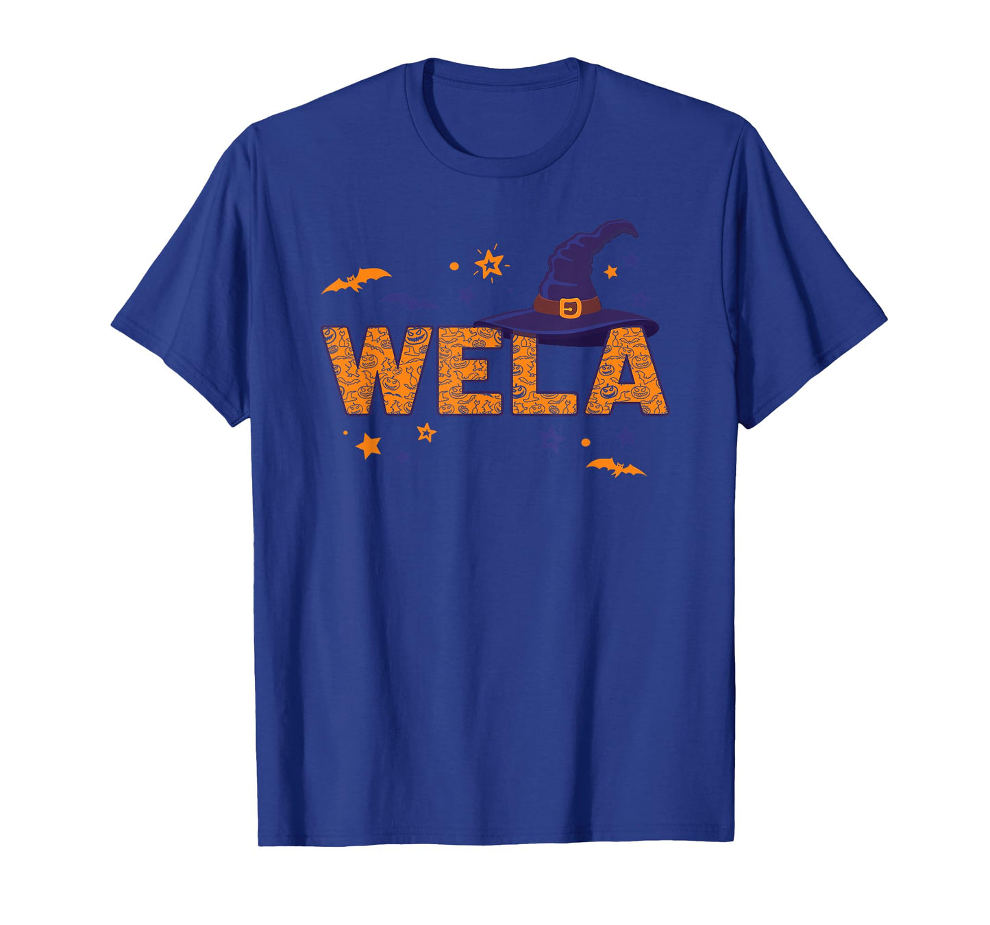 Wela Witch Hat Mexican Grandma Costume Halloween T-Shirt