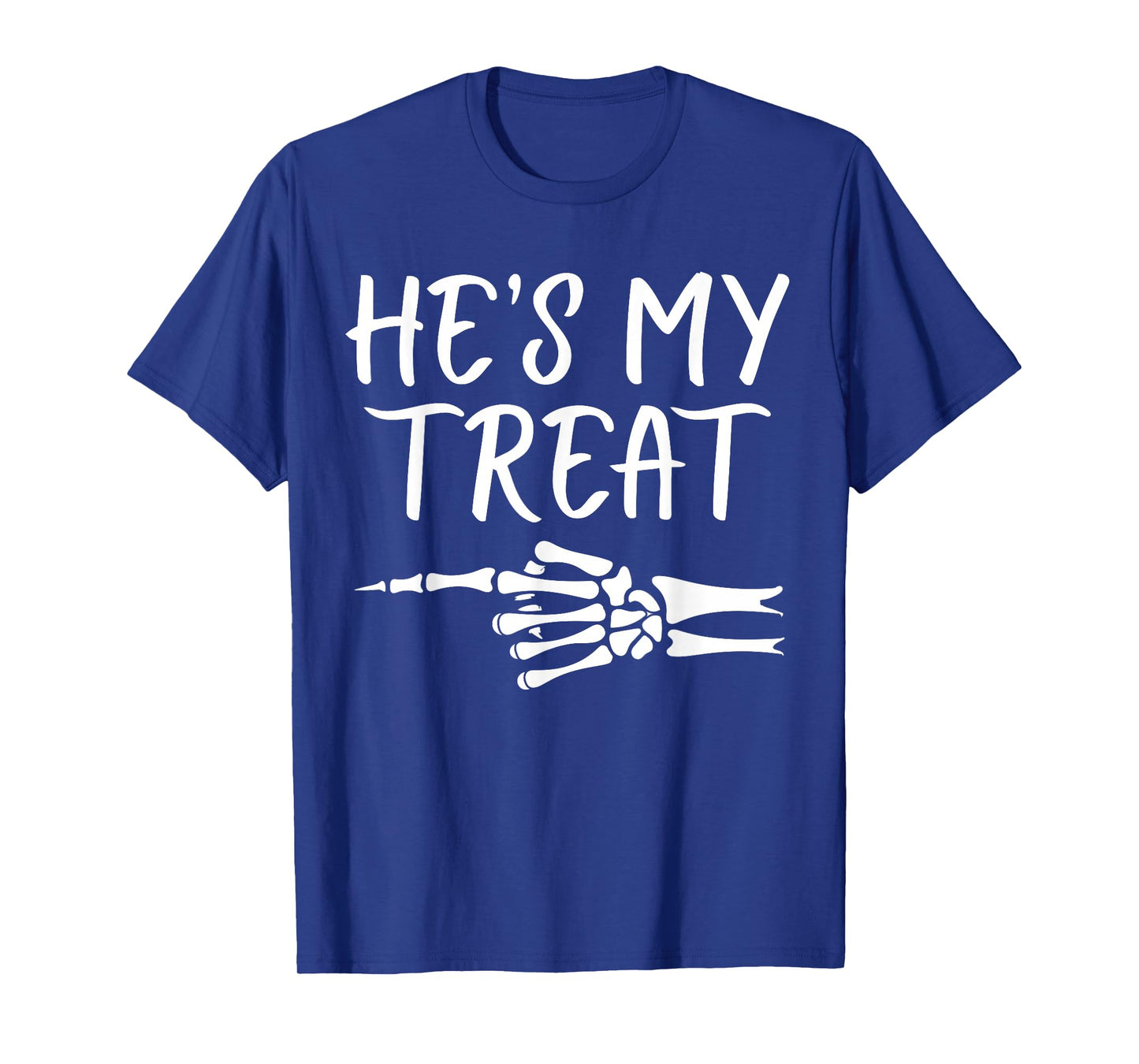 He's My Treat Matching Couple Halloween Costume Girlfriend T-Shirt