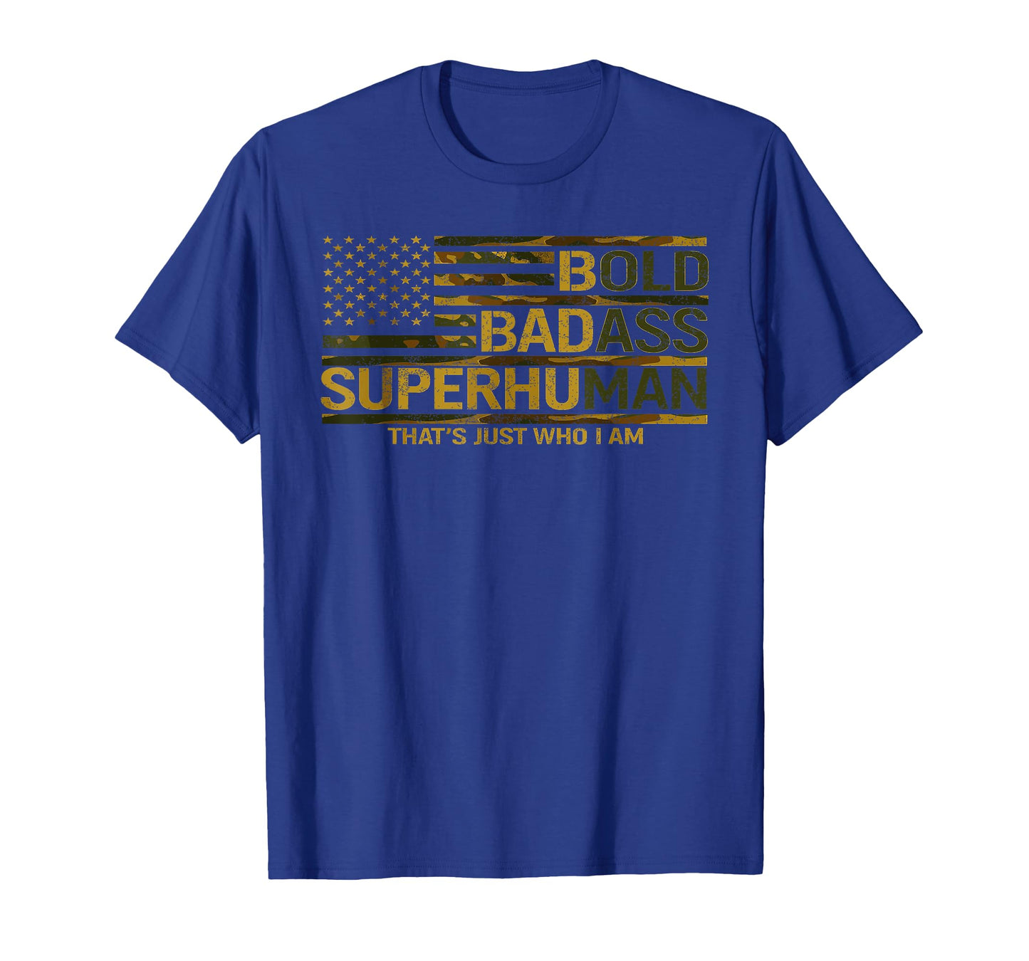 Funny Bold Badass Superhuman Fathers Day Gag Gift Grandpa T T-Shirt