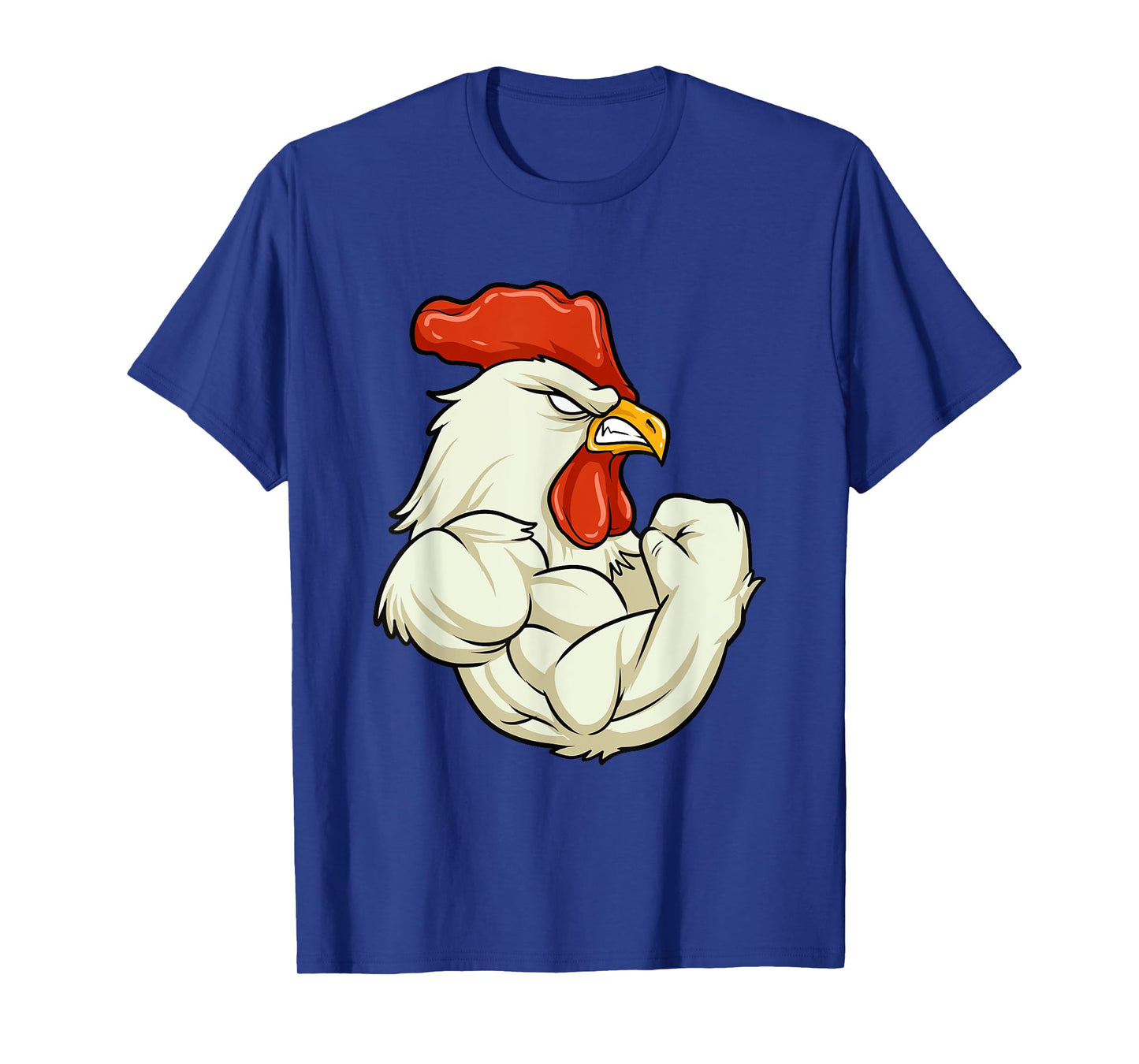 Rooster At The Gym - Muscle Fitness Training Bodybuilder T-Shirt