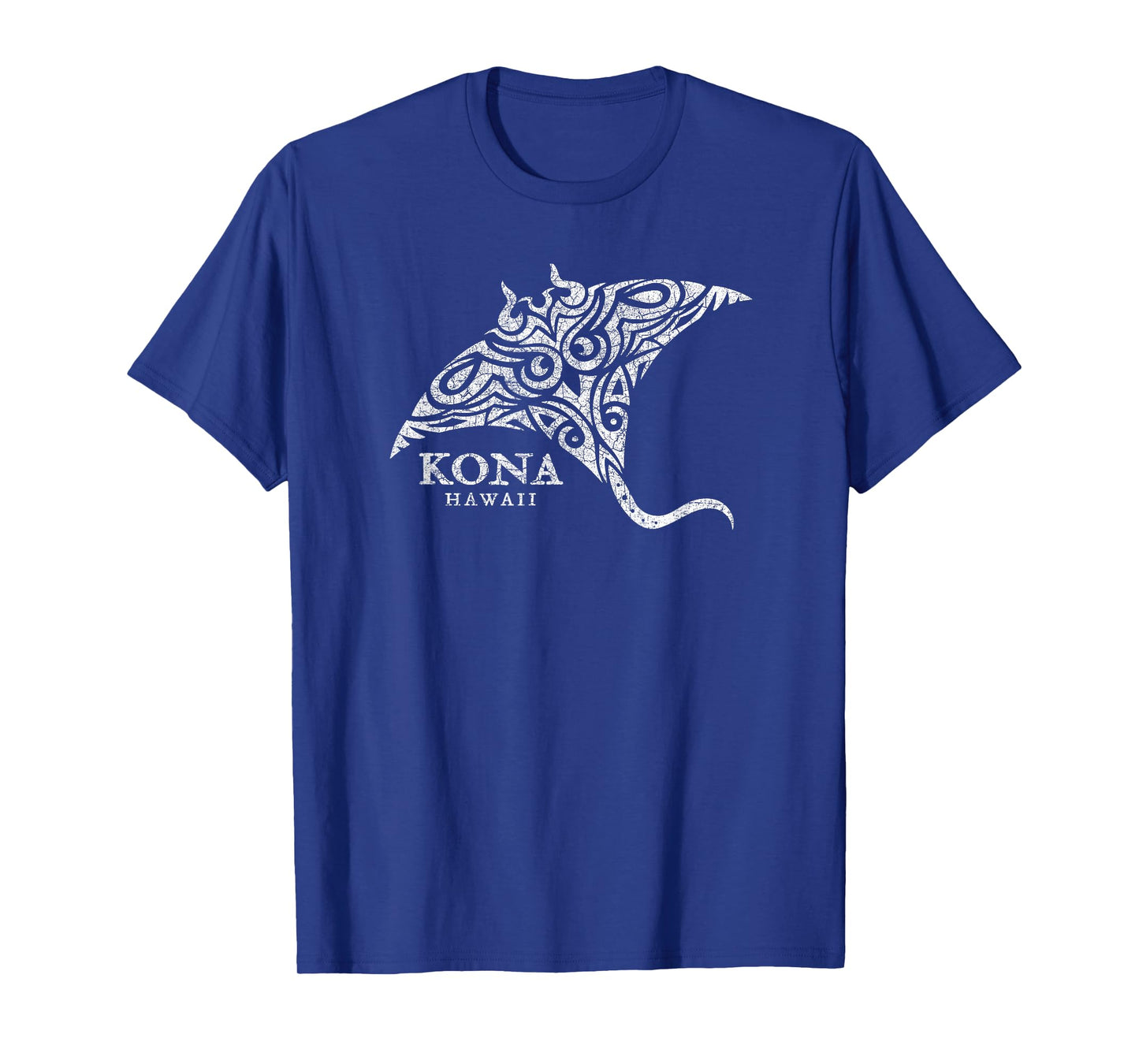 Vintage Kona Hawaii Manta Ray Boys Girls Souvenir Mens Women T-Shirt