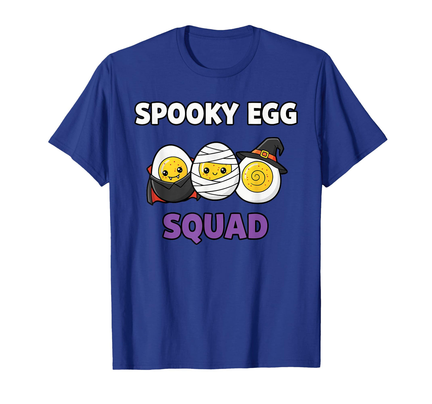 Spooky Egg Squad Halloween Deviled Eggs Vampire Mummy Witch T-Shirt