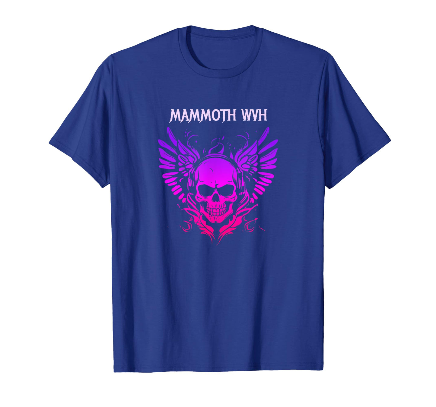 Mammoth Music WVH Funny Vintage Design Skull for Men Women T-Shirt