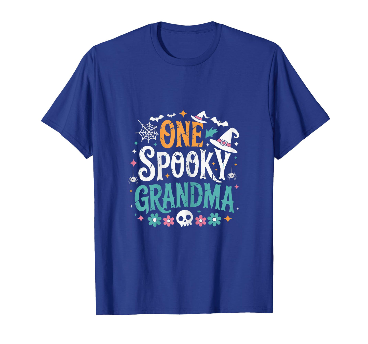 One Spooky Grandma Halloween Fun Design T-Shirt