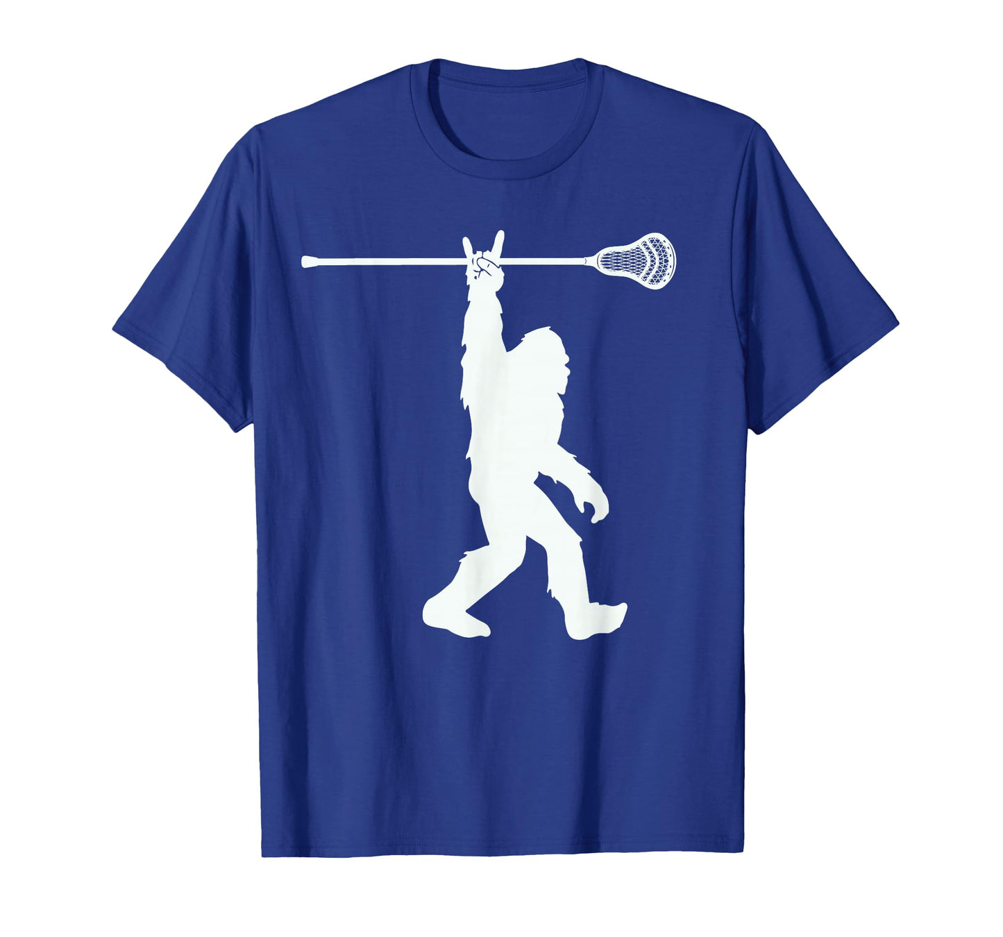 Lacrosse-Shirt Vintage Lax Bigfoot Sasquatch Youth Men Boys T-Shirt