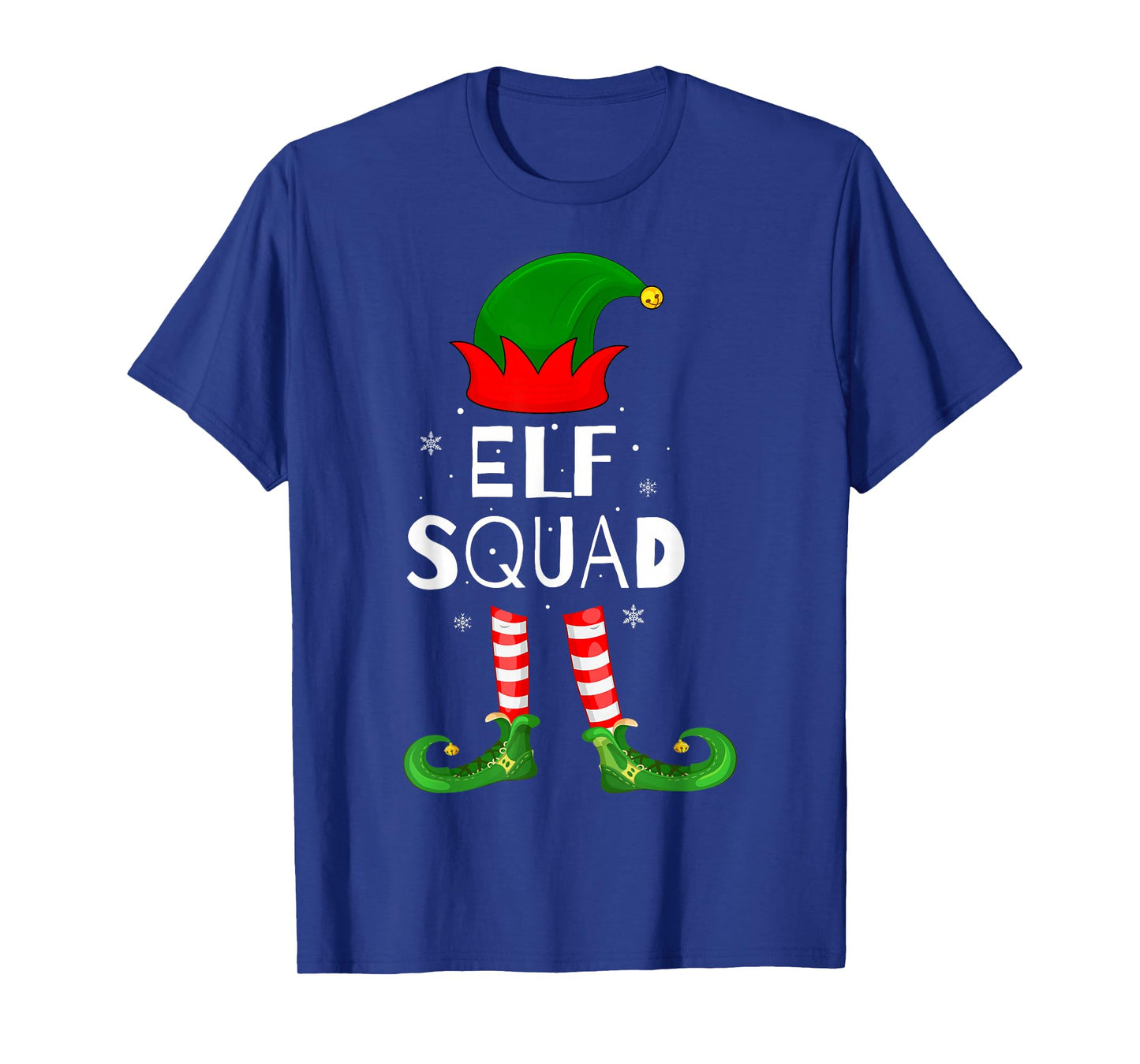 Elf Squad Christmas Family Matching Pajama Elf Xmas T-Shirt