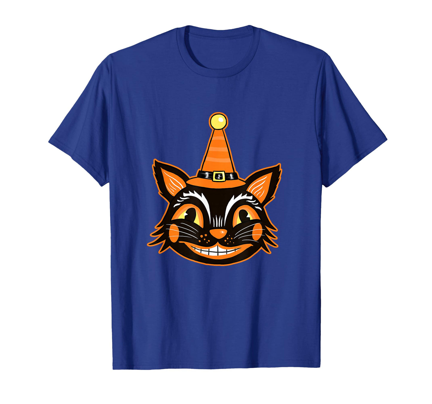 Vintage Witch Happy Halloween Horror Scary Creepy Retro Fun T-Shirt