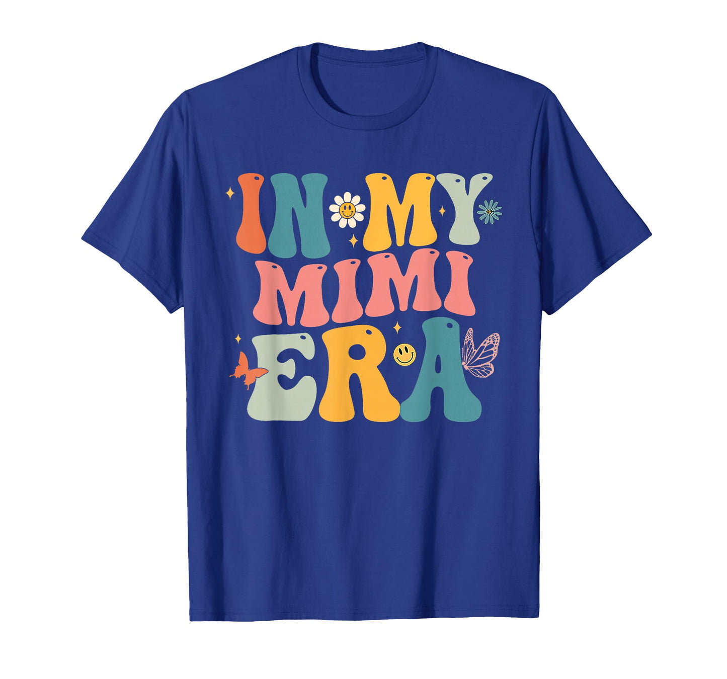 Groovy In My Mimi Era Mom Grandma Mothers Day T-Shirt