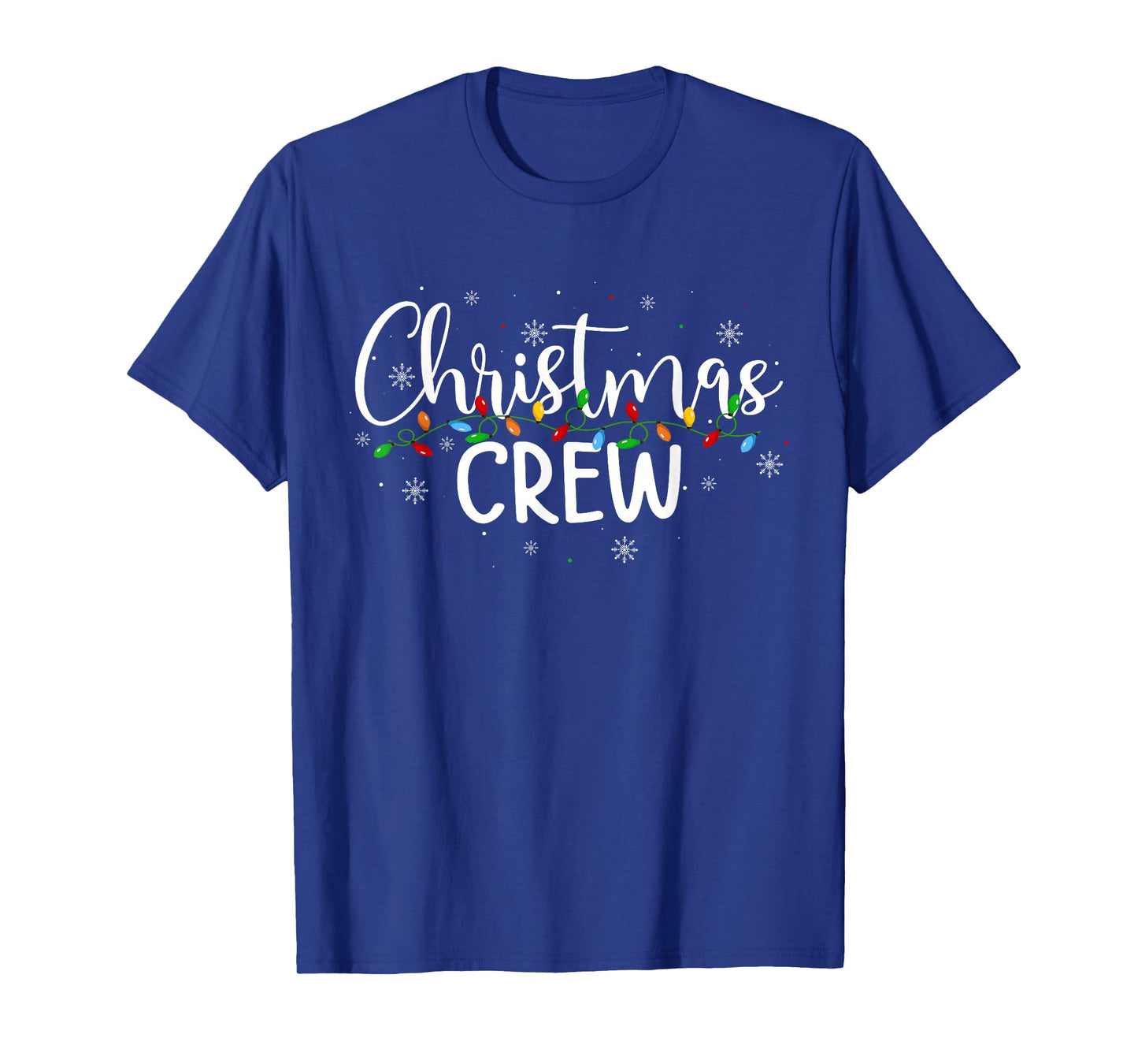 Christmas Crew Pajamas Matching Family Group Holiday Xmas T-Shirt