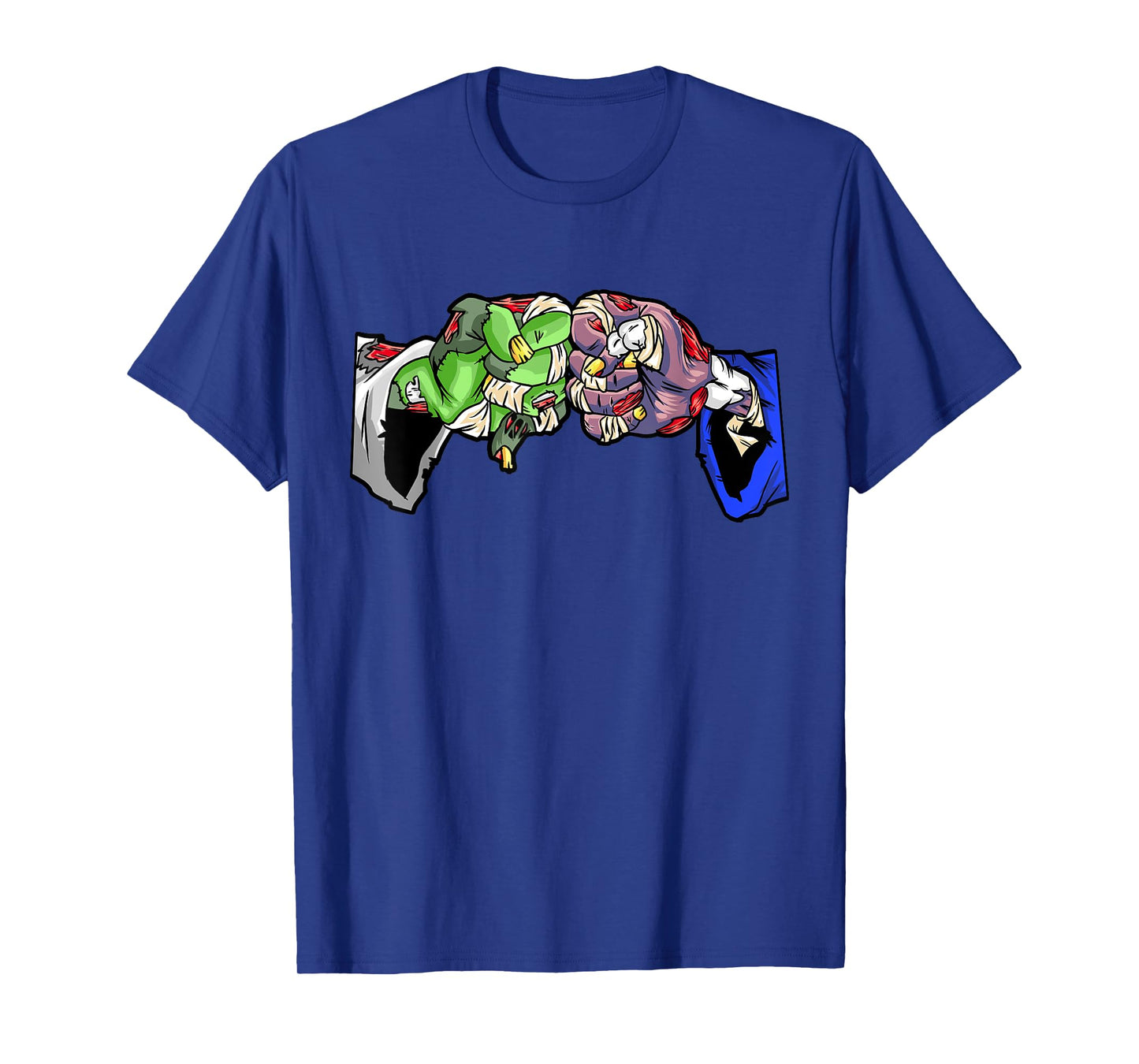 Jiu Jitsu Gift MMA Zombie Fist Bump Roll Halloween BJJ T-Shirt