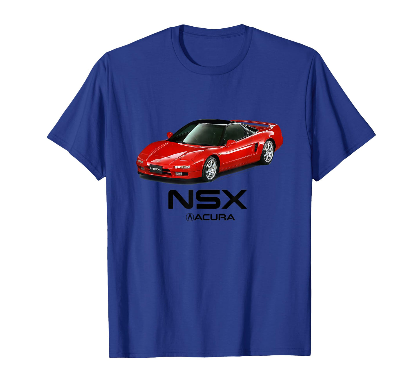 Honda NSX Classic Red Sports Car T-Shirt