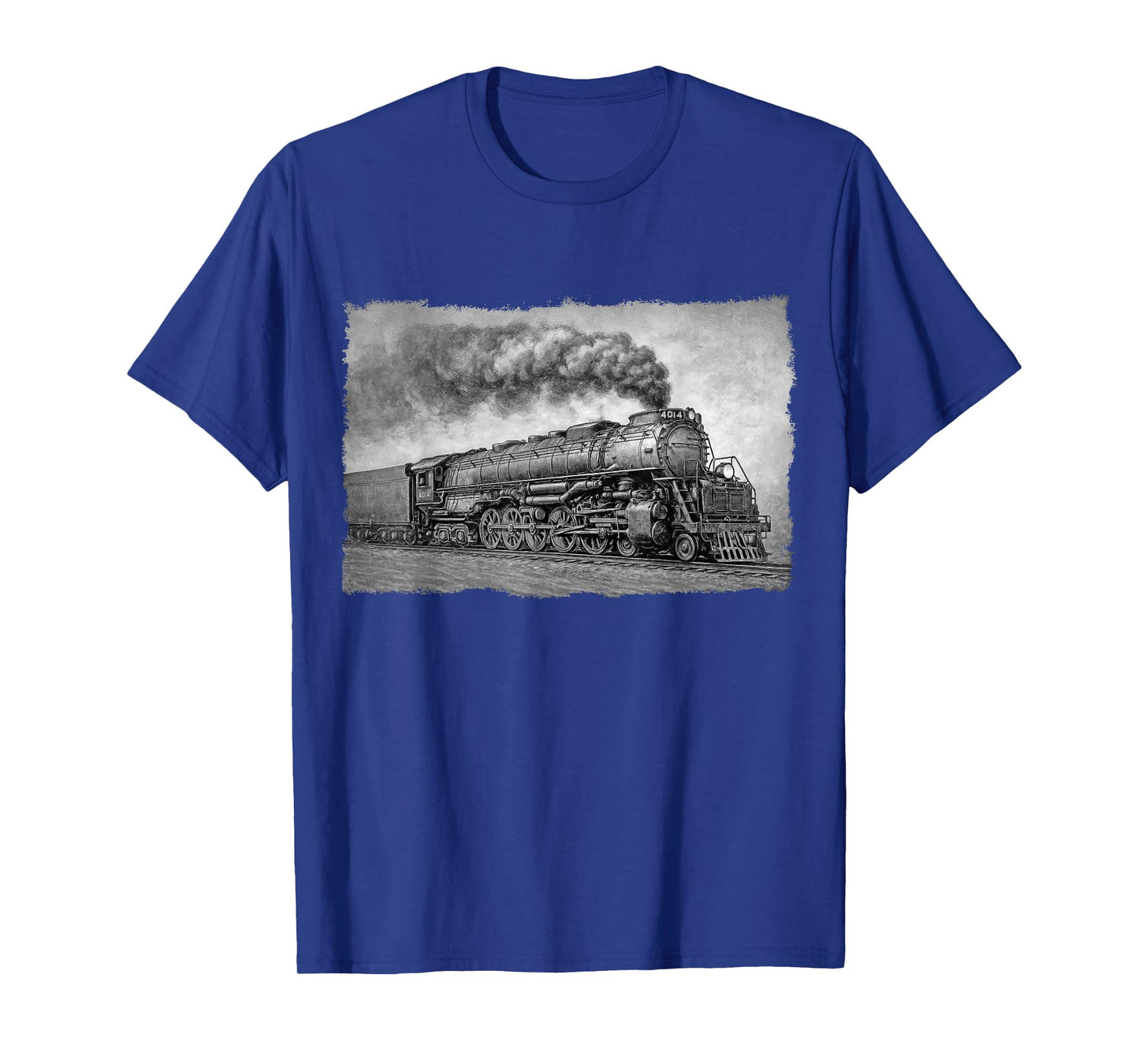 1940s Big Boy Steam Engine Locomotive - Vintage 4014 Train T-Shirt