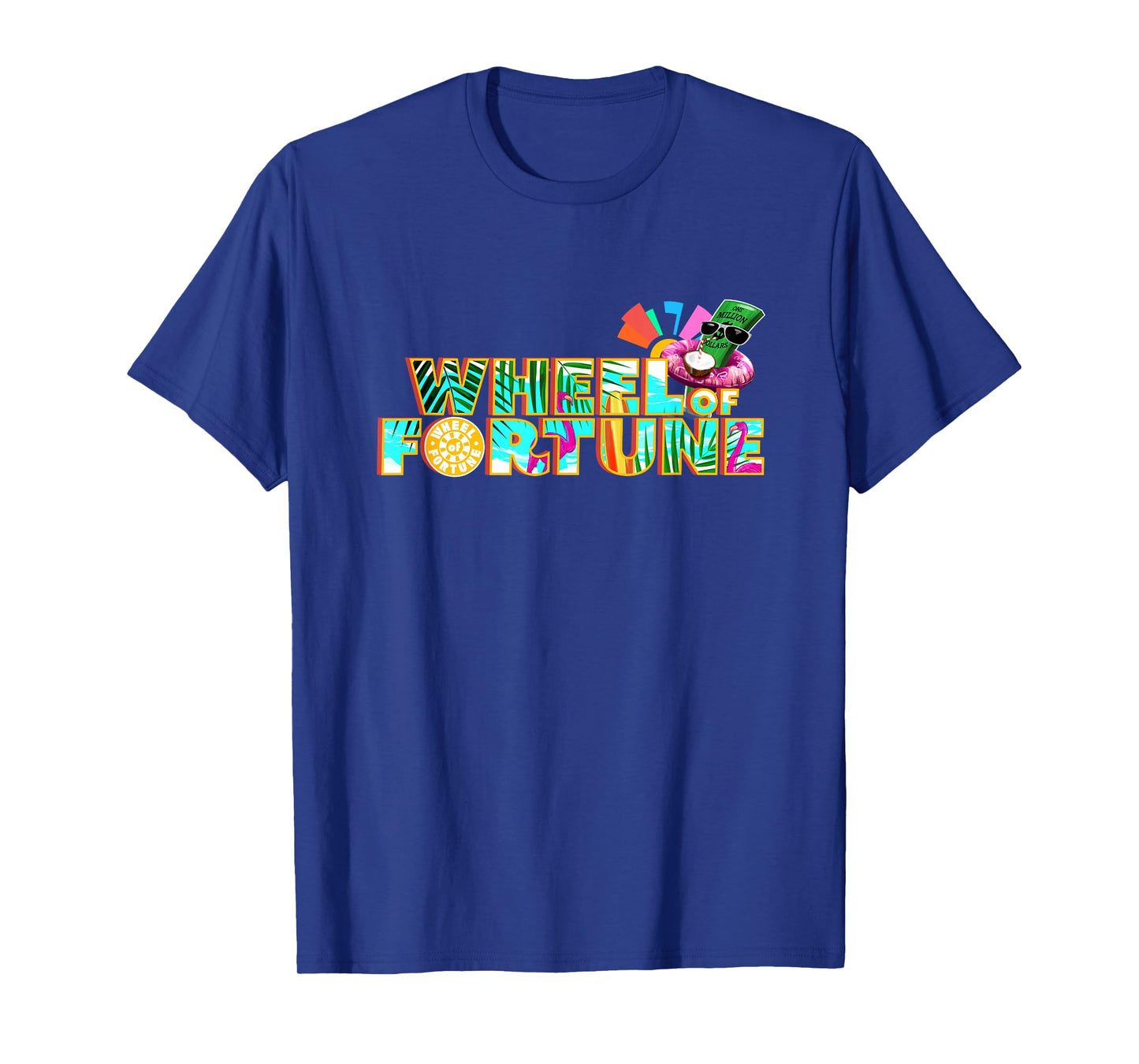 Wheel of Fortune Tropical Logo T-Shirt