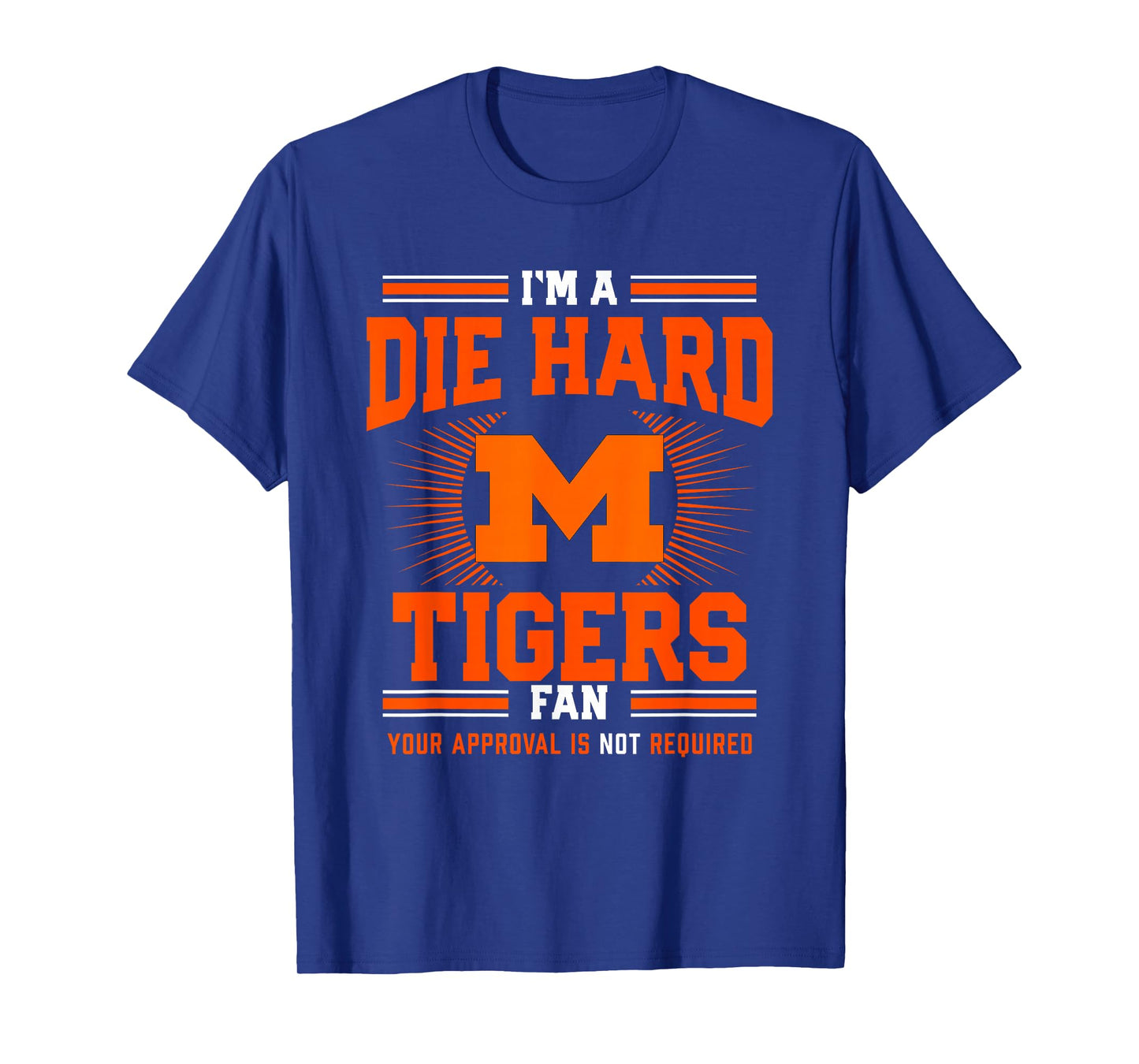 Massillon Tigers Logo Die Hard Fan HS T-Shirt