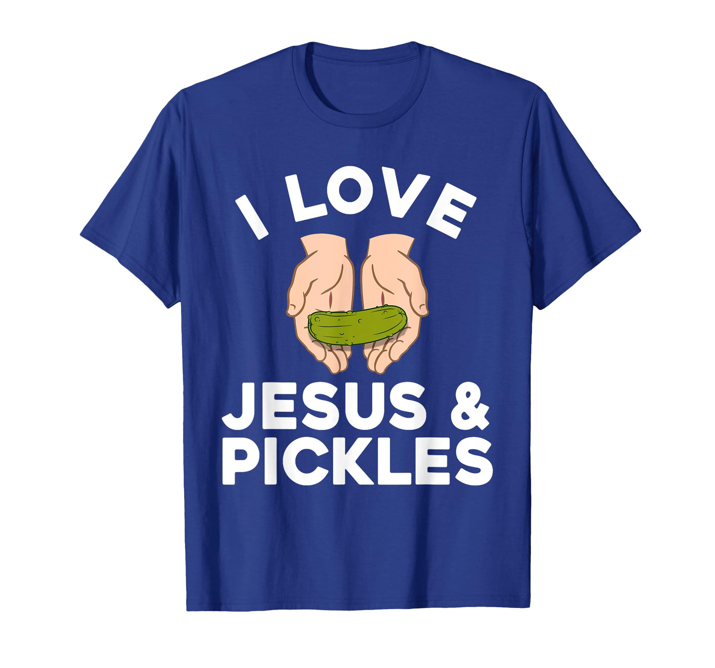 Cute Pickle Design For Men Women Kids Jesus Pickle Lovers T-Shirt