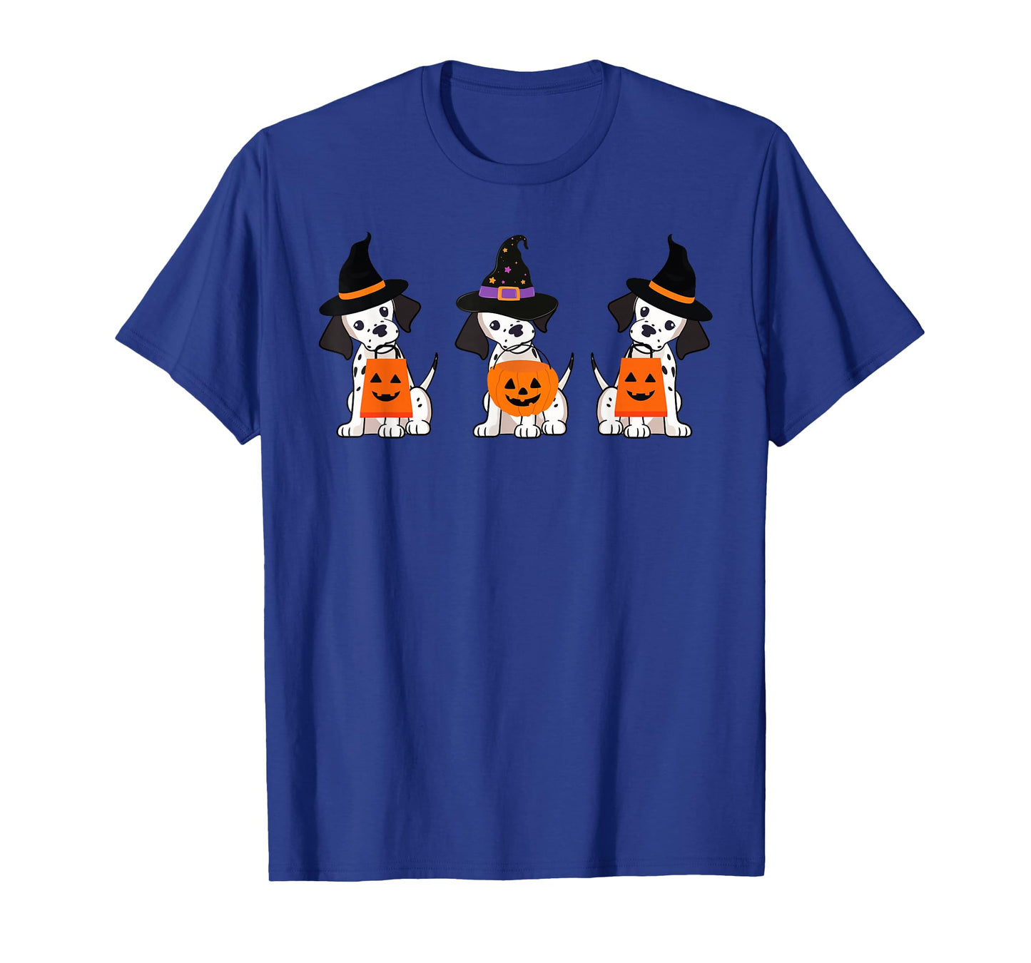 Halloween Dalmatian Dogs Trick Or Treat T-Shirt