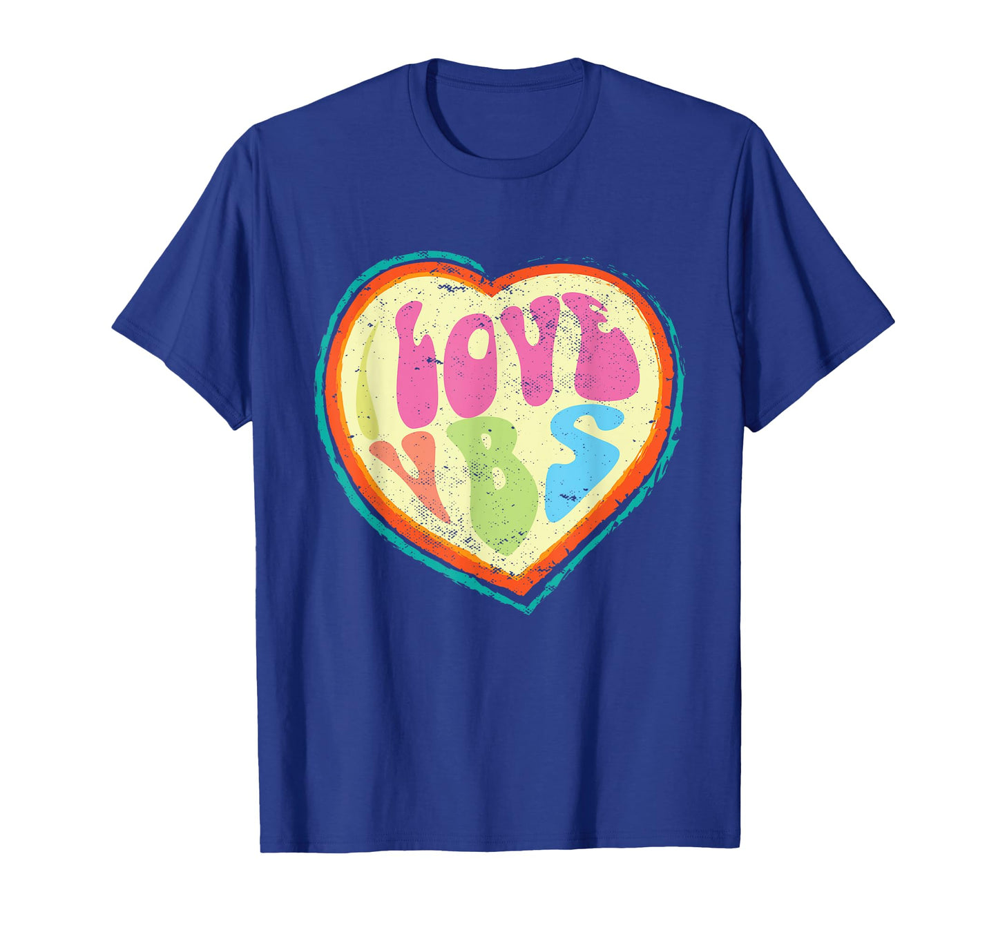 I Love VBS Hearts Vacation Bible School Crew Bible Study T-Shirt