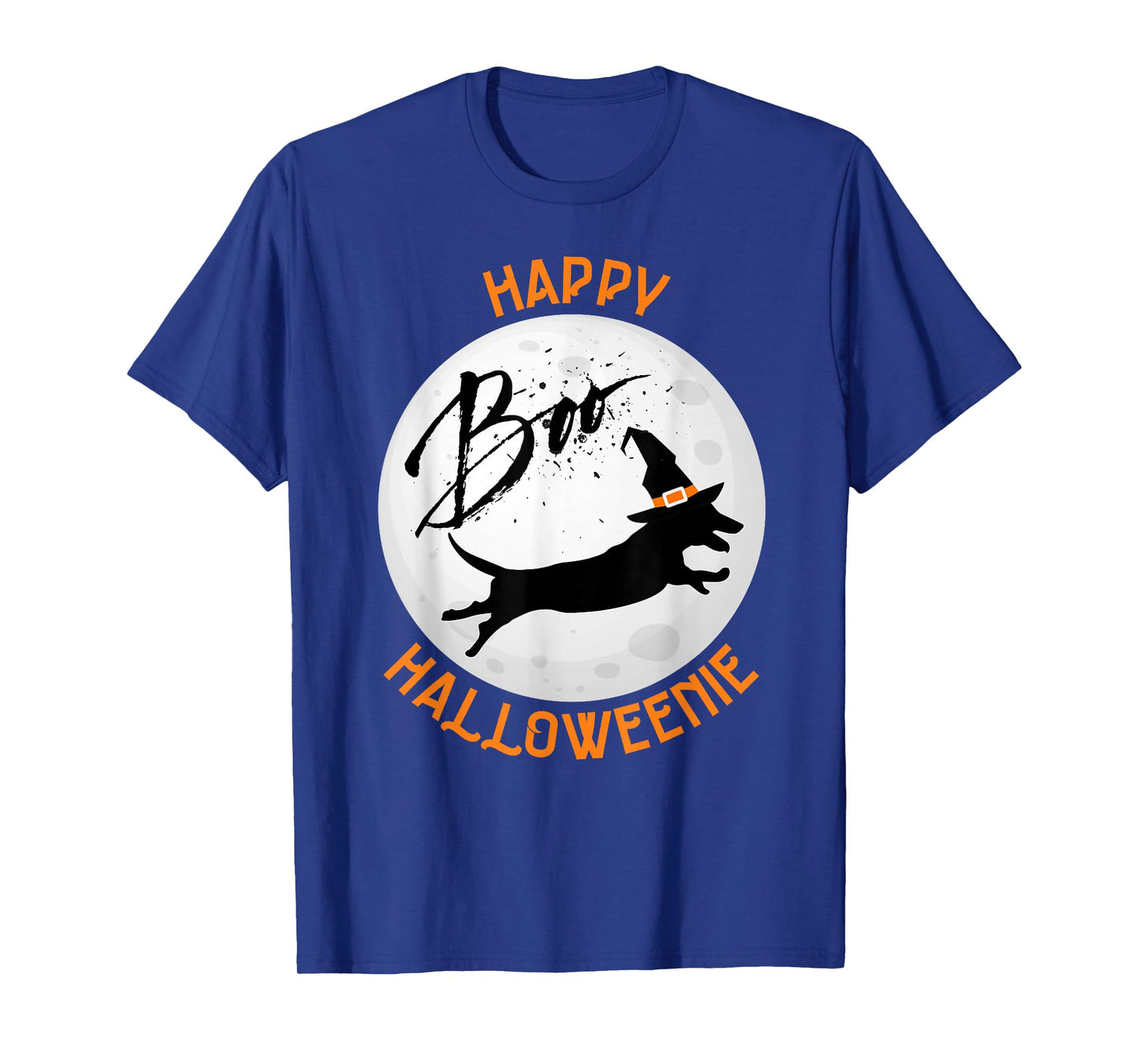 Happy Halloweener Dachshund Funny Wiener Dog Halloween T-Shirt