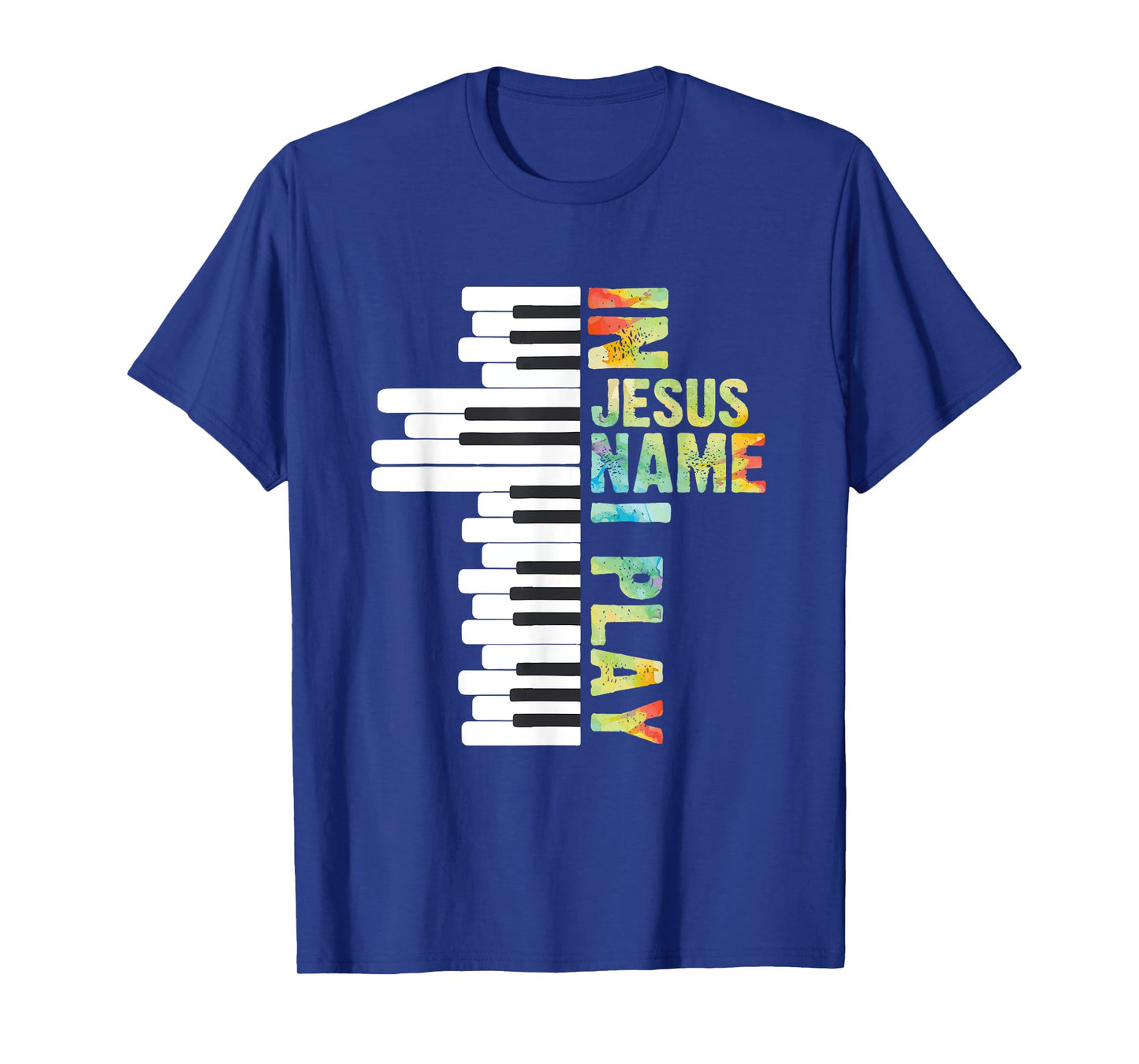 CharlIan Minds - Christian Piano Lovers In Jesus Christian Name I Play Piano Music Vintage T-Shirt
