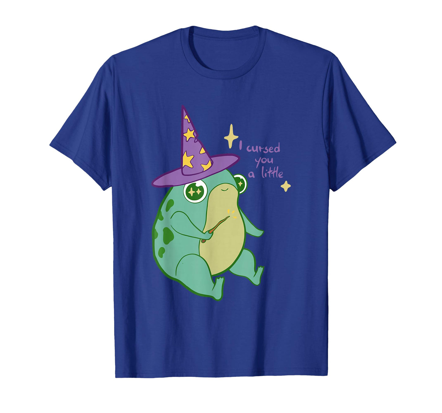 I Cursed You A Little Funny Frog Witch T-Shirt