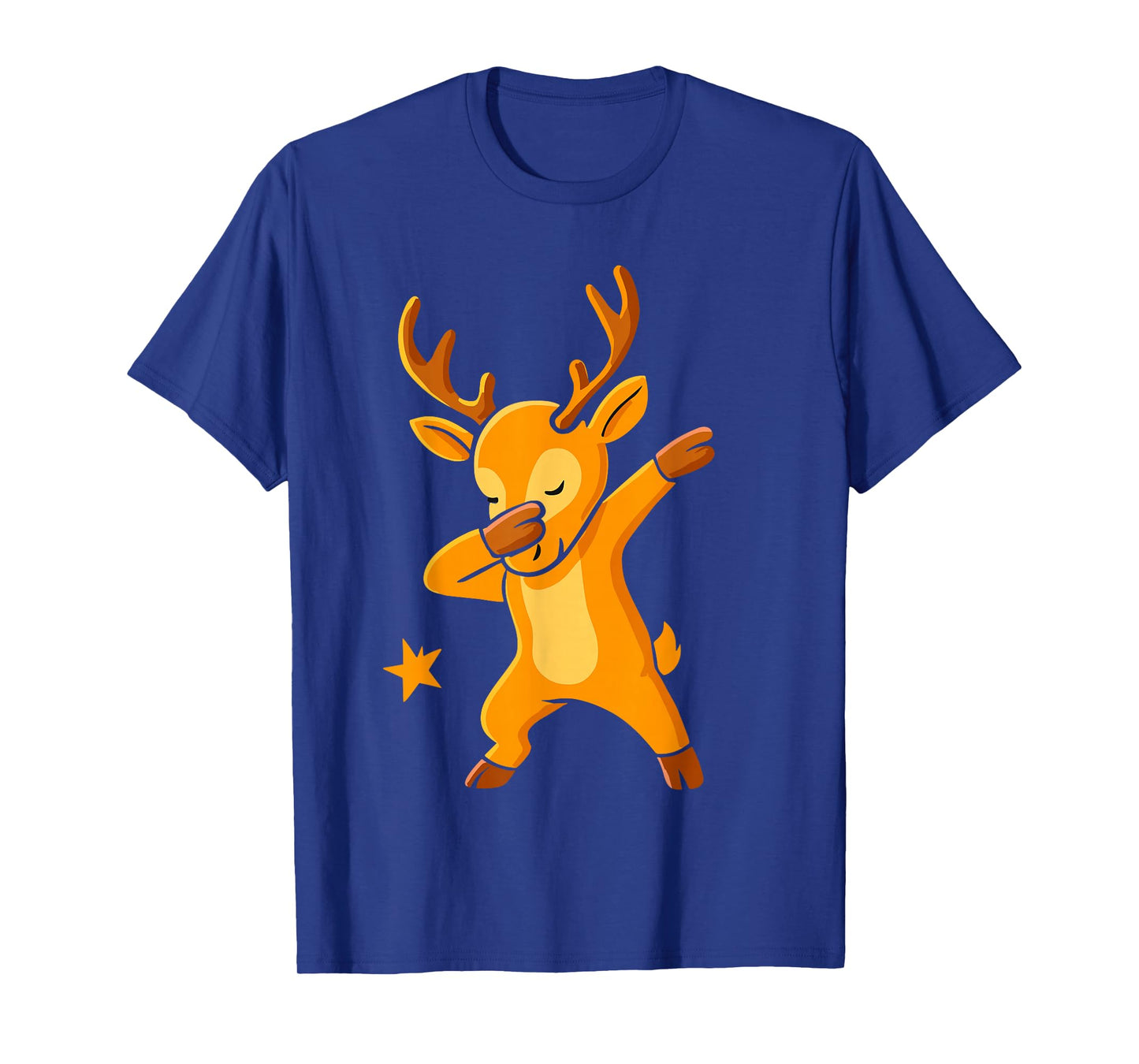 Dabbing Reindeer Man Costume, Kids Christmas Santa Reindeer T-Shirt
