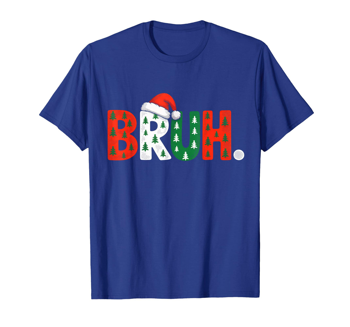 Bruh Funny Christmas for Men Teens Boys Kids Xmas Pajamas T-Shirt