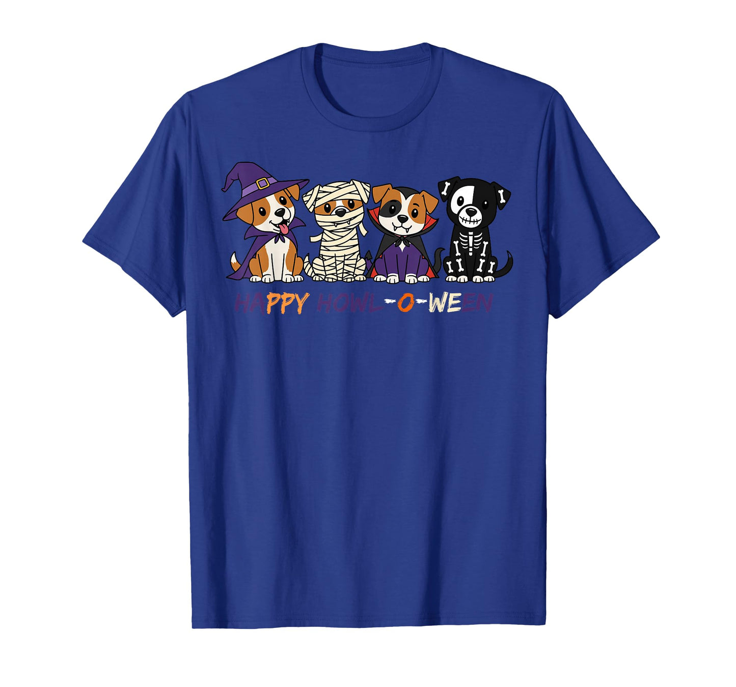 Funny Corgi Dog Halloween Happy Howl-o-ween T-Shirt