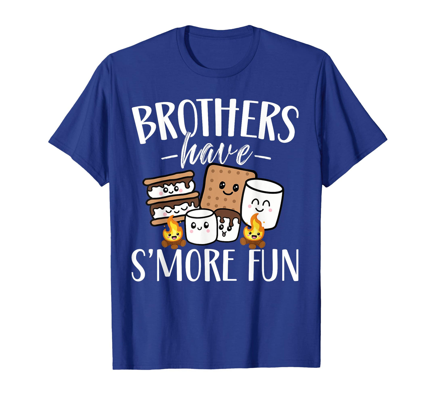 Brothers Have Smore Fun Funny Kawaii Smores Camping kids T-Shirt
