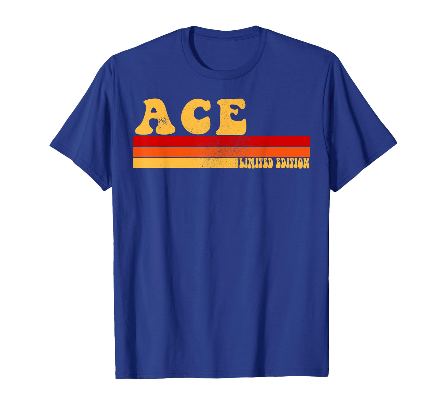 AmaStyle Co. ACE Name Personalized Idea Men Retro Vintage T-Shirt