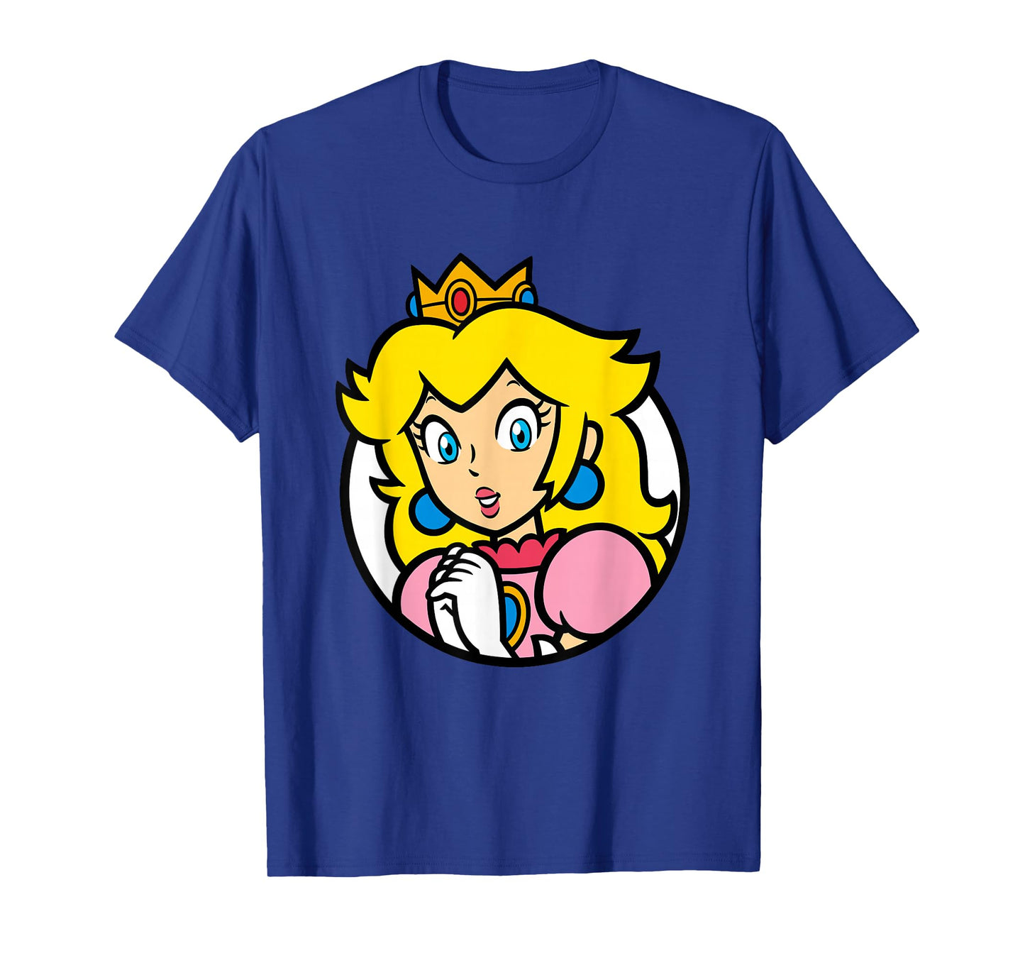 Super Mario Bros Princess Peach Nintendo Portrait T-Shirt