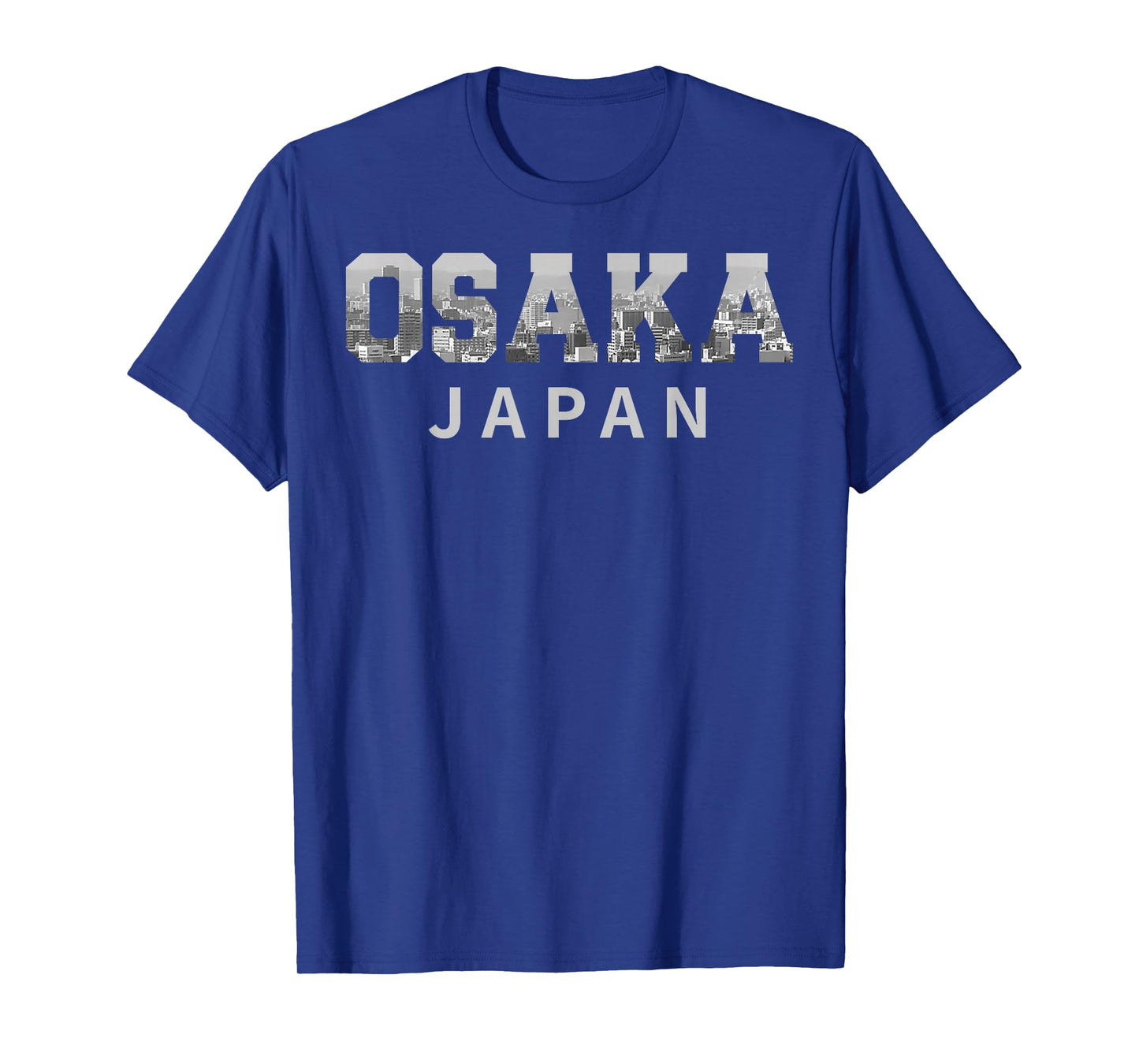 Vintage Osaka Japan Iconic Skyline Souvenir T-Shirt