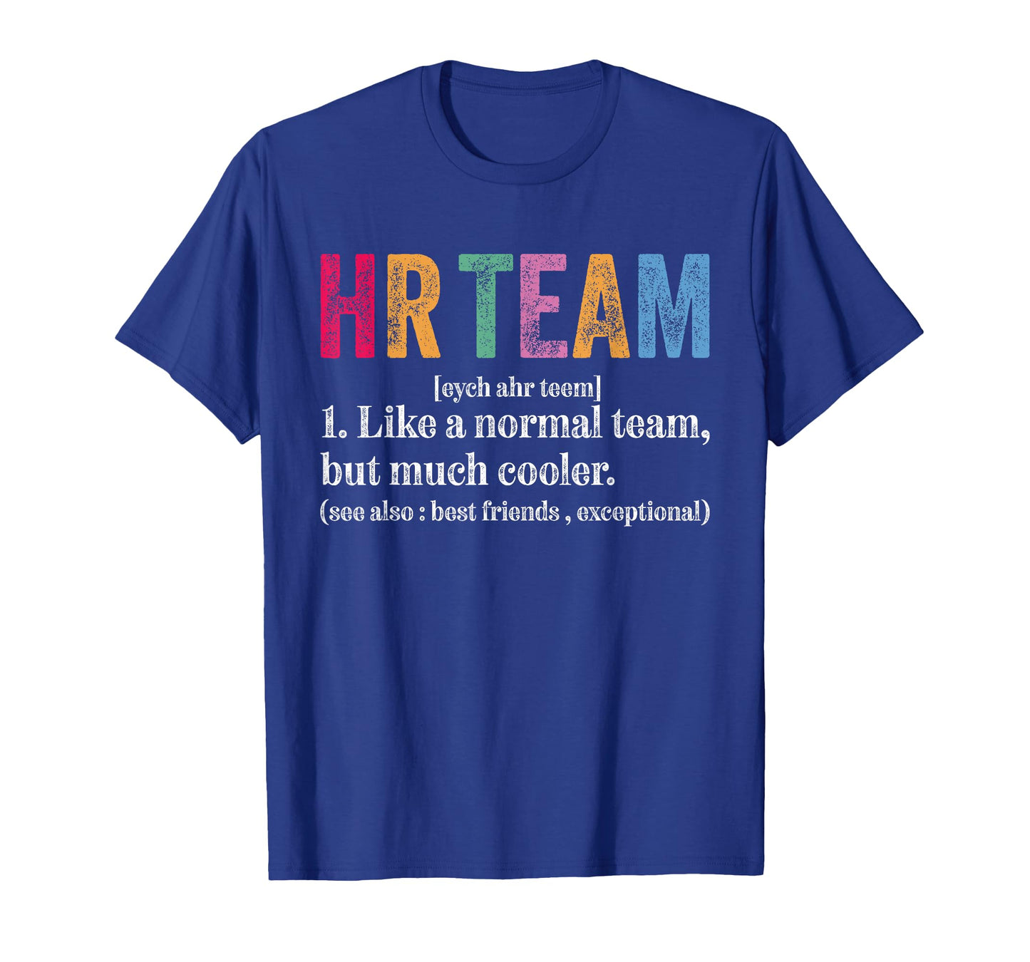 HR Team Definition Funny Retro Human Resources Definition T-Shirt